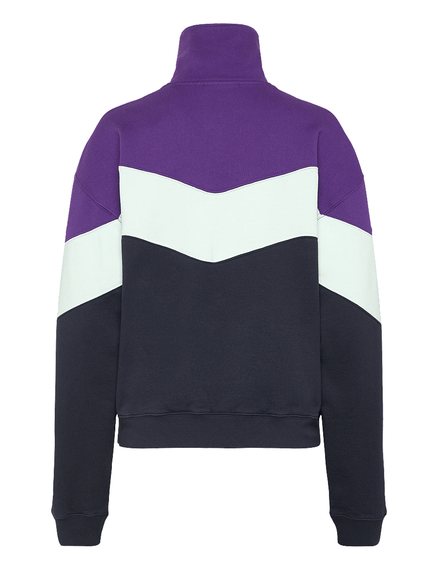 Maison Labiche - PLACIDE MINI PATCH COEUR/GOTS - sweatshirts - imperial purple cb - 2