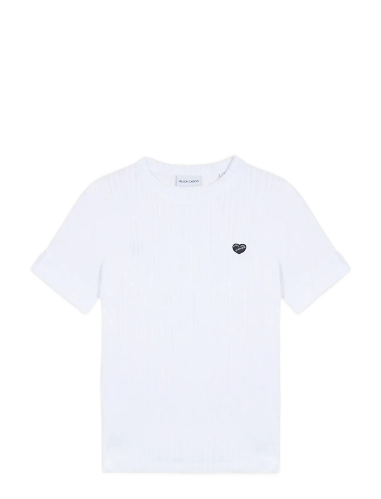 Maison Labiche PLELO MINI PATCH COEUR - Kampagne - WHITE / white