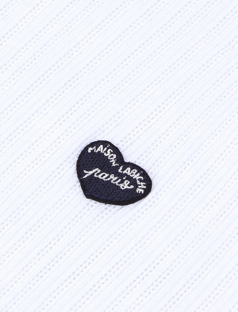 Maison Labiche - PLELO MINI PATCH COEUR - t-shirts - white - 5
