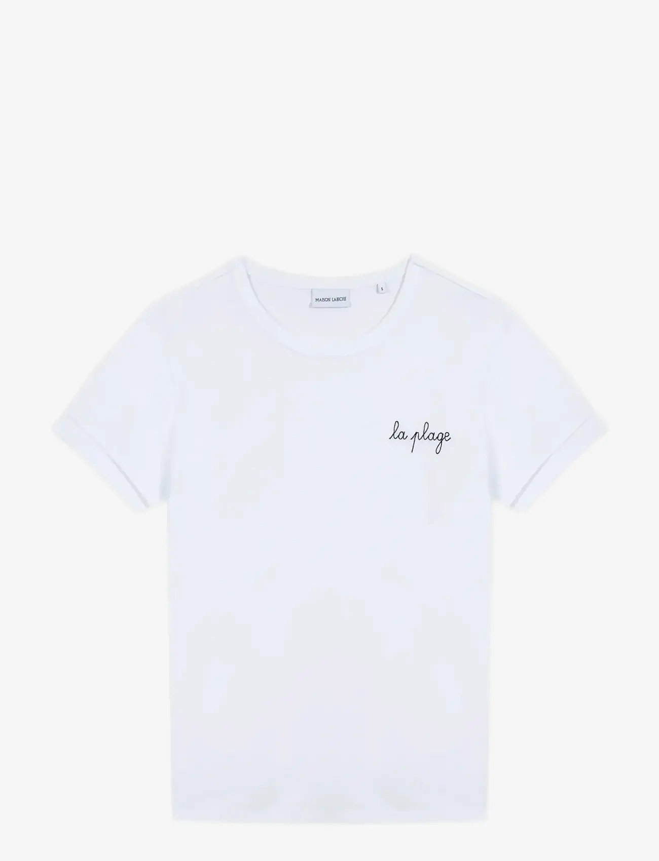 Maison Labiche - POITOU LA PLAGE/ GOTS - t-shirts - white - 0