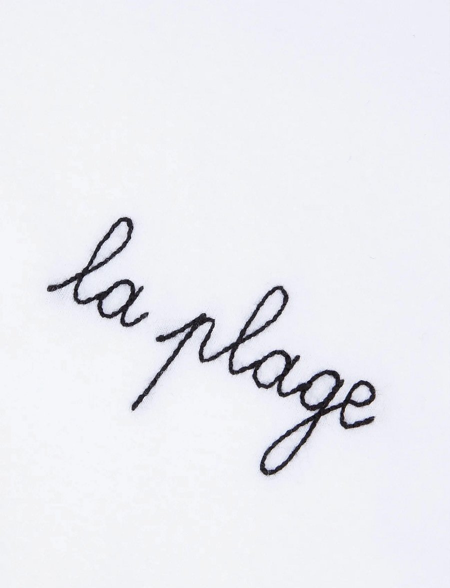 Maison Labiche - POITOU LA PLAGE/ GOTS - t-shirts - white - 2
