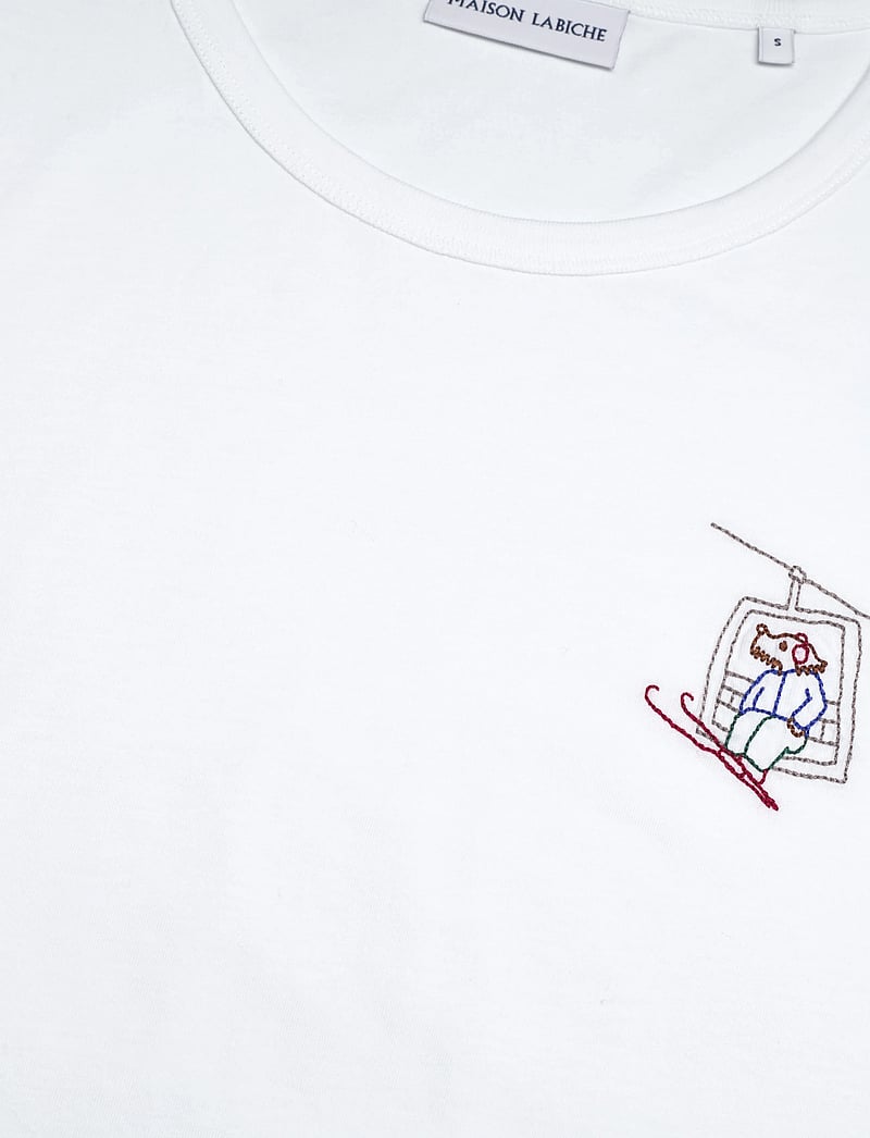 Maison Labiche - POITOU SKI DOG/ GOTS - t-shirts - white - 2