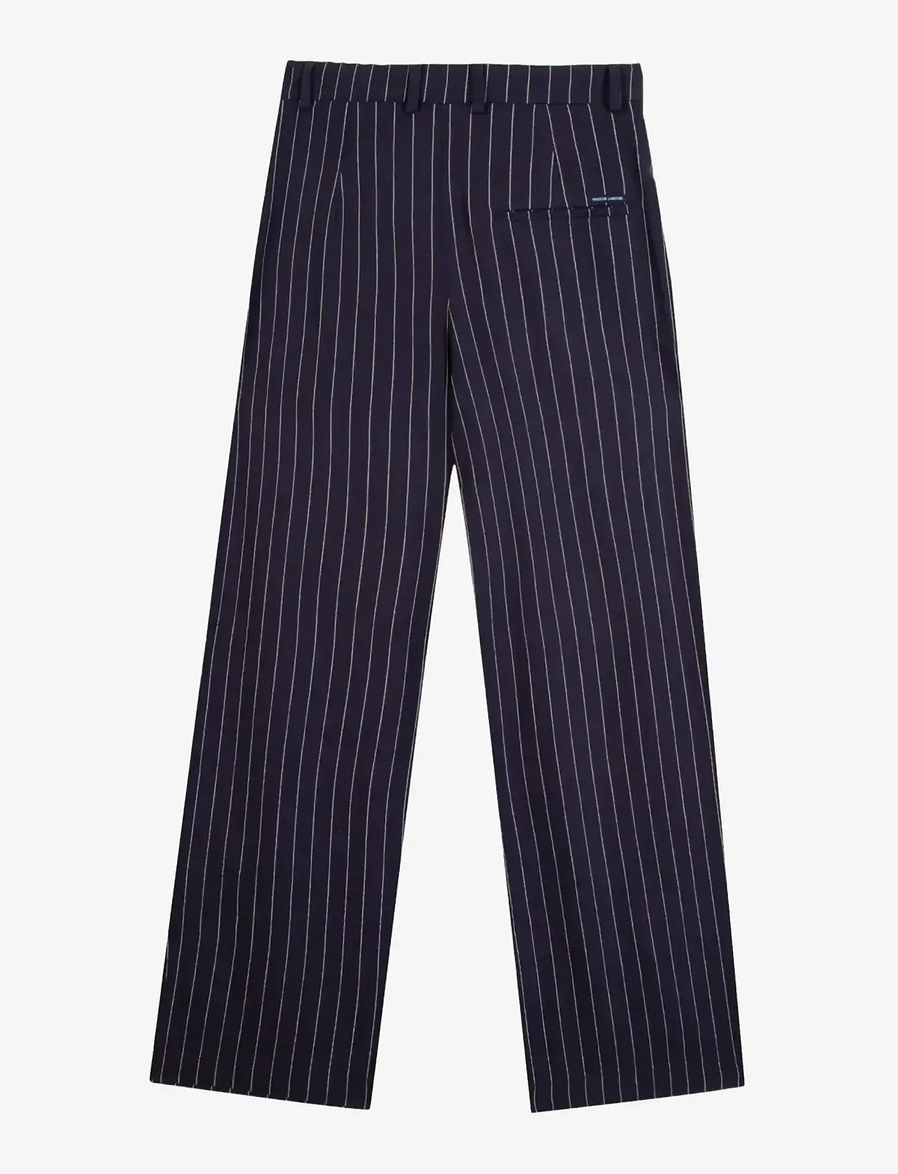 Maison Labiche - POLONCEAU NB - laia säärega püksid - stripes blue white - 2