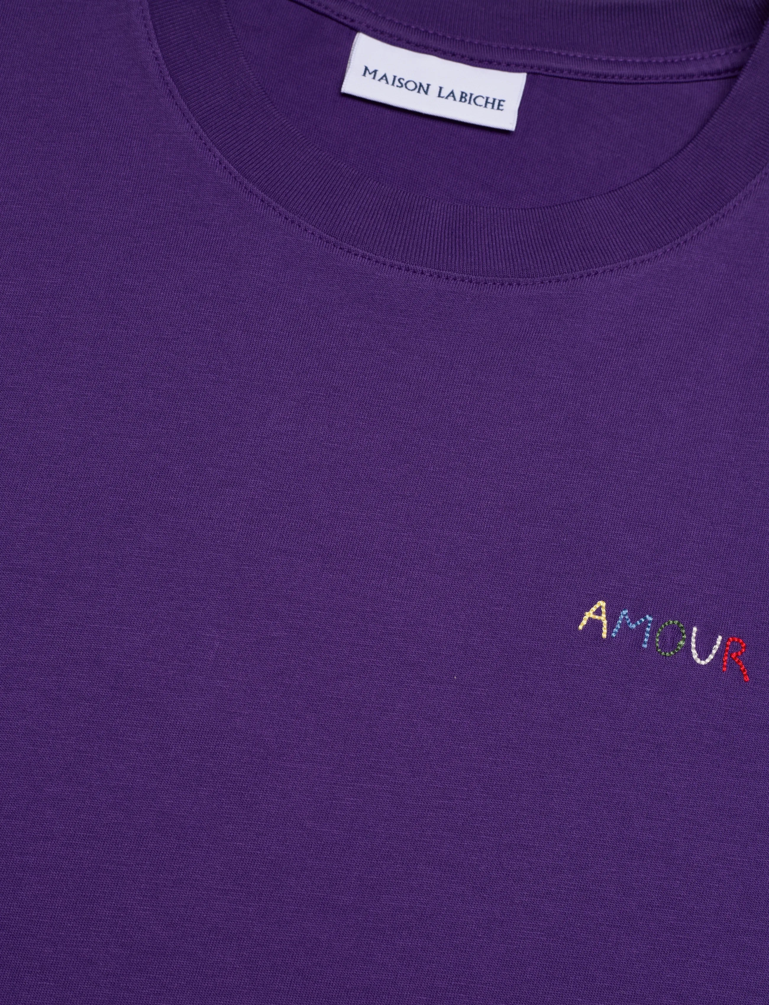 Maison Labiche - POPINCOURT AMOUR/GOTS - t-särgid - imperial purple - 5