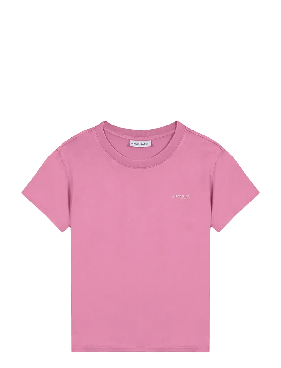 Maison Labiche - POPINCOURT AMOUR/GOTS - t-shirts - water lily washed - 1