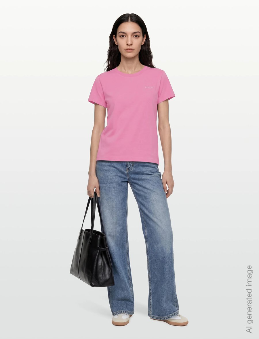 Maison Labiche - POPINCOURT AMOUR/GOTS - t-shirts - water lily washed - 0
