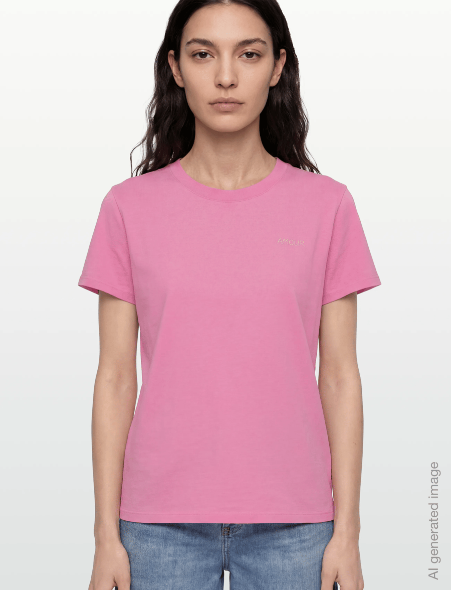 Maison Labiche - POPINCOURT AMOUR/GOTS - t-shirts - water lily washed - 3