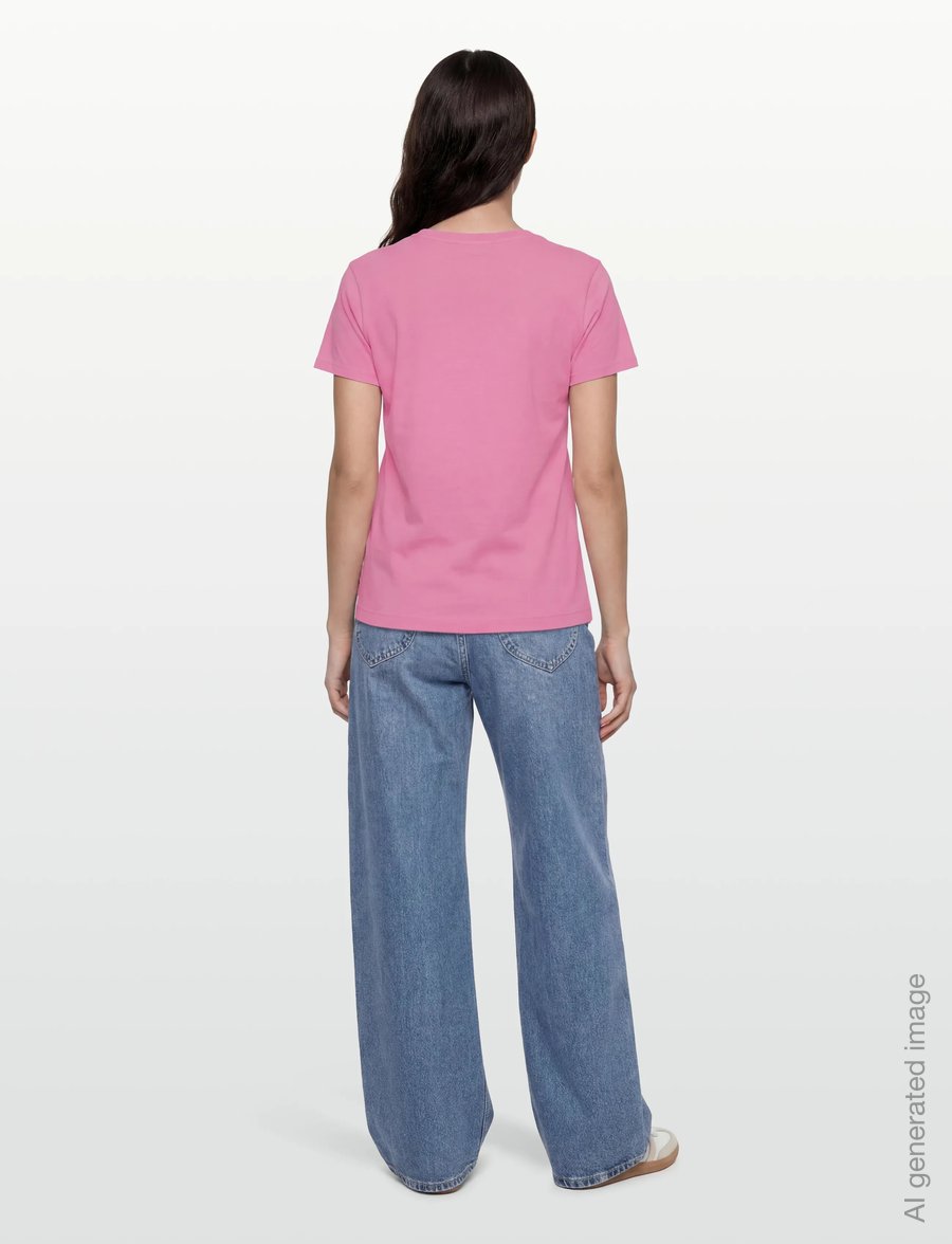 Maison Labiche - POPINCOURT AMOUR/GOTS - t-shirts - water lily washed - 4