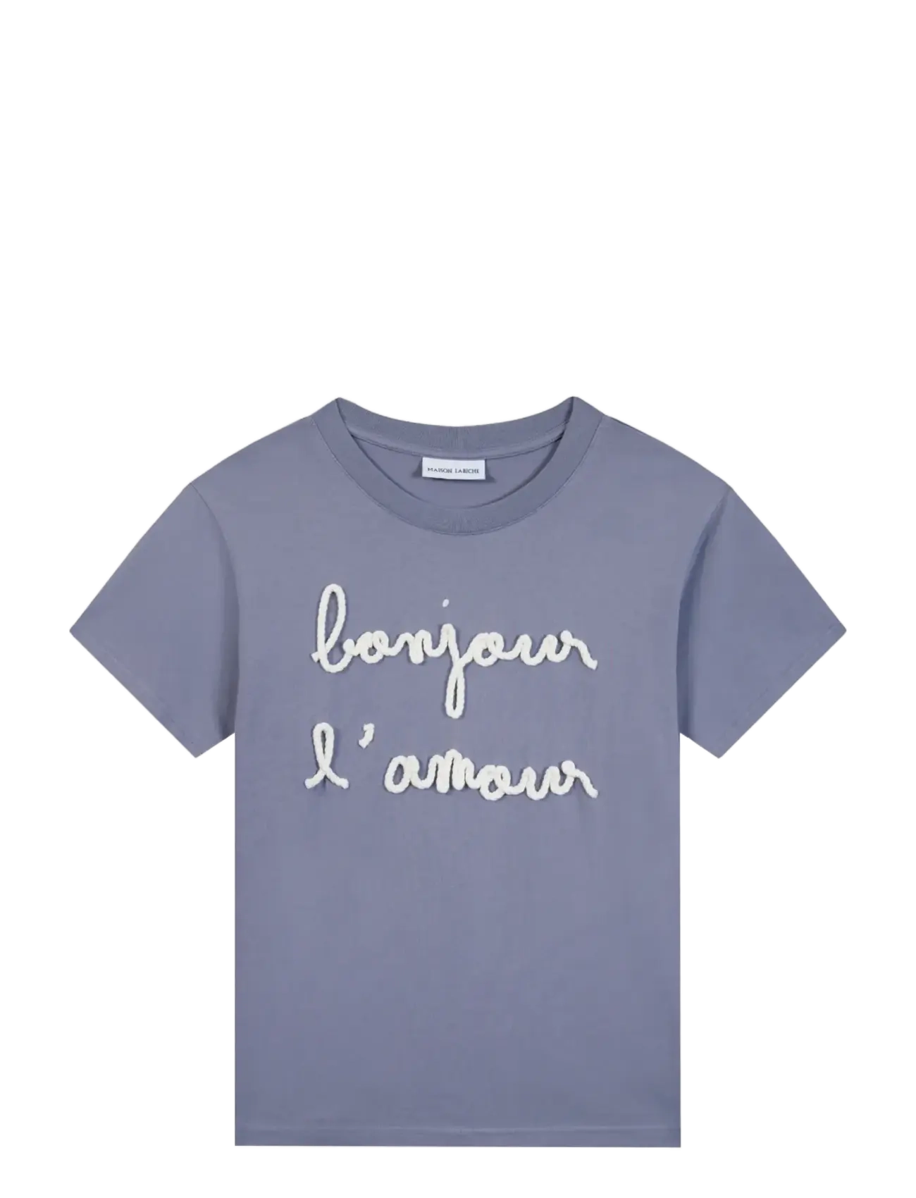 Maison Labiche POPIN BONJOUR L'AMOUR /GOTS - Tøj - SUNSET GREY / purple