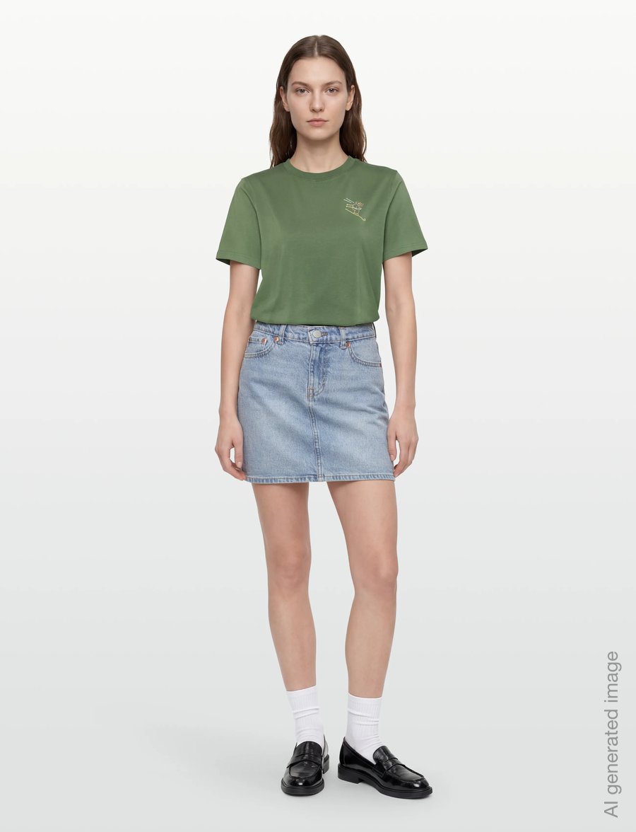 Maison Labiche - POPINCOURT TOUT SHUSS/ GOTS - t-shirts - vineyard green - 0