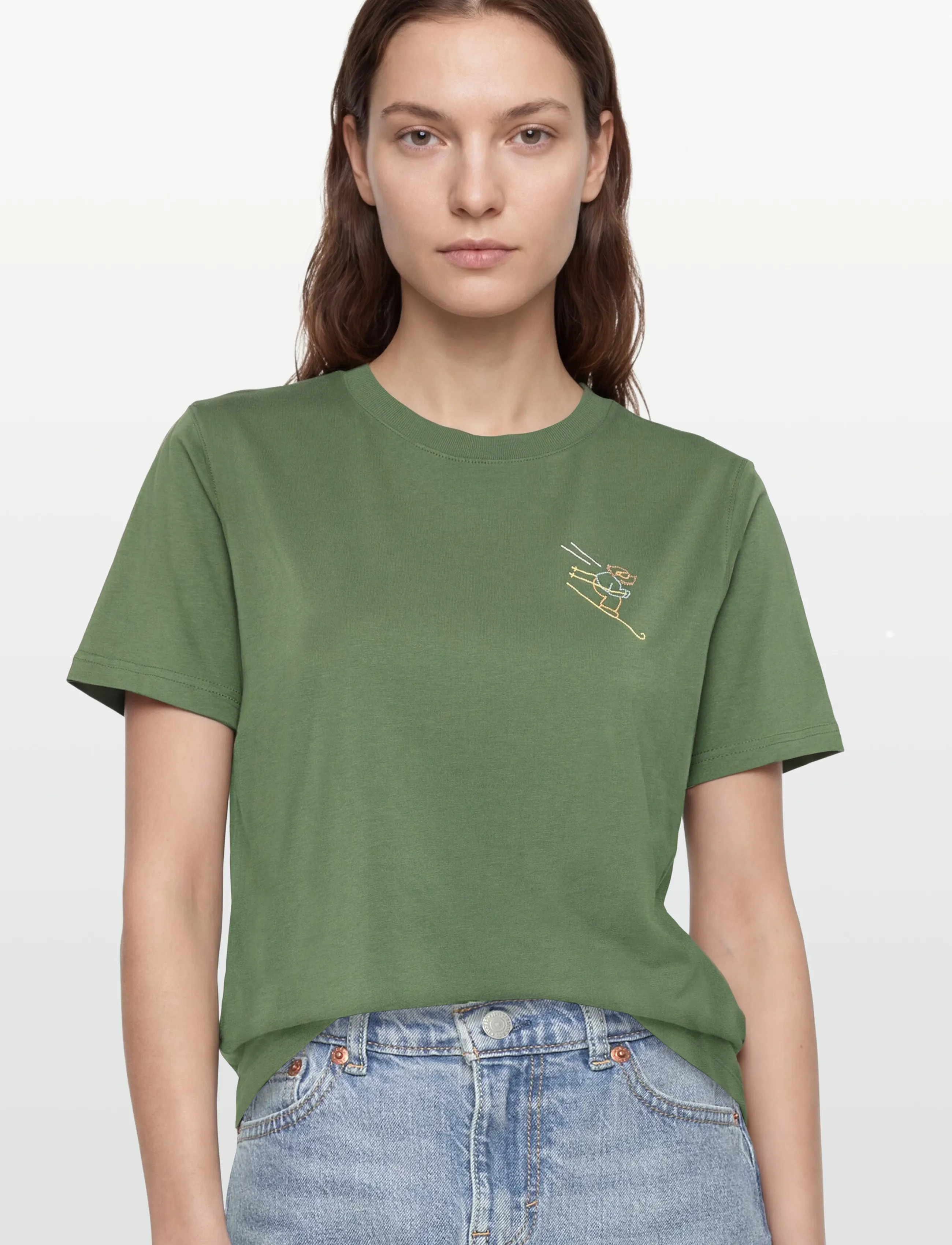 Maison Labiche - POPINCOURT TOUT SHUSS/ GOTS - t-shirts - vineyard green - 3