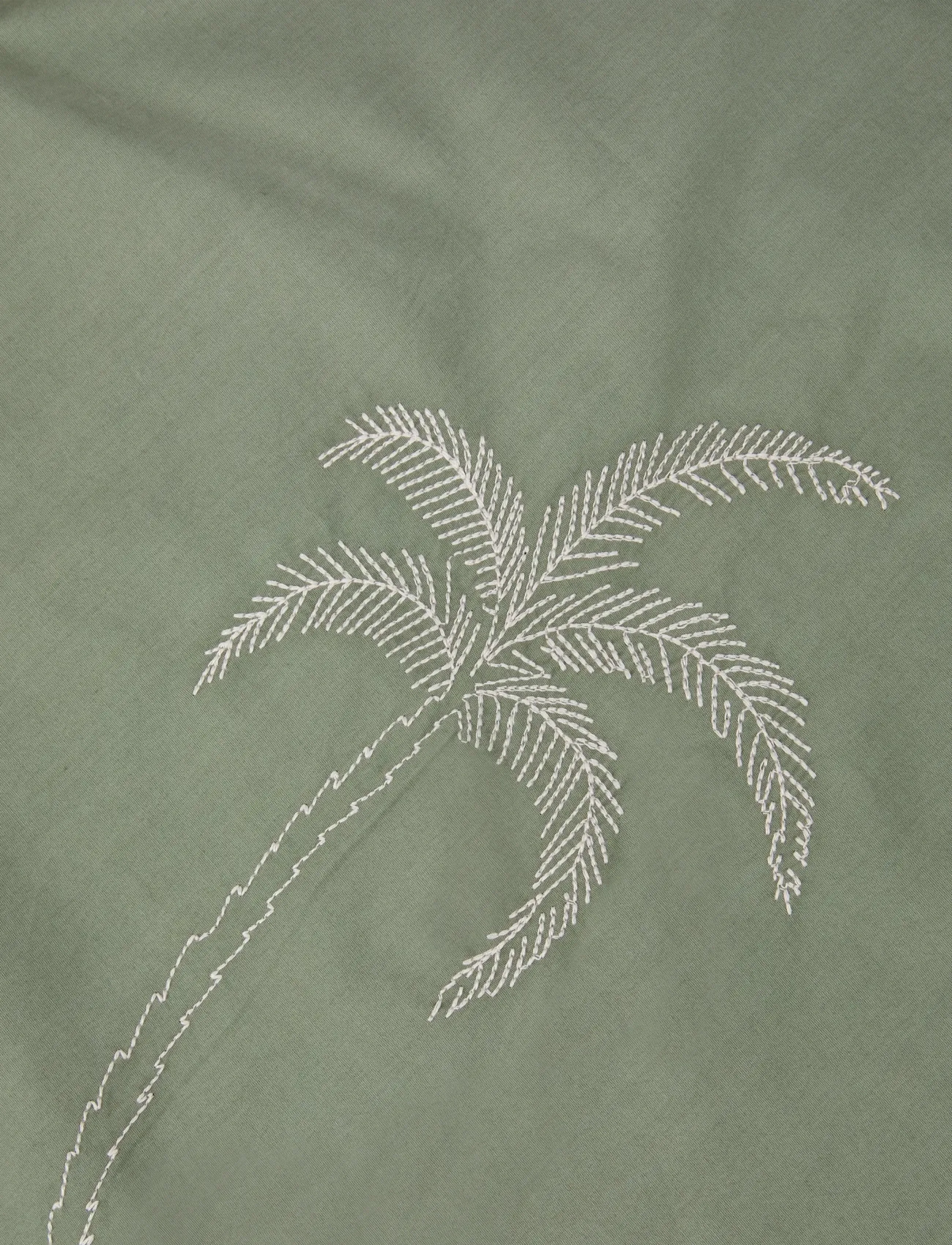 Maison Labiche - PORTALIS PALM - midihameet - linen olive green - 4