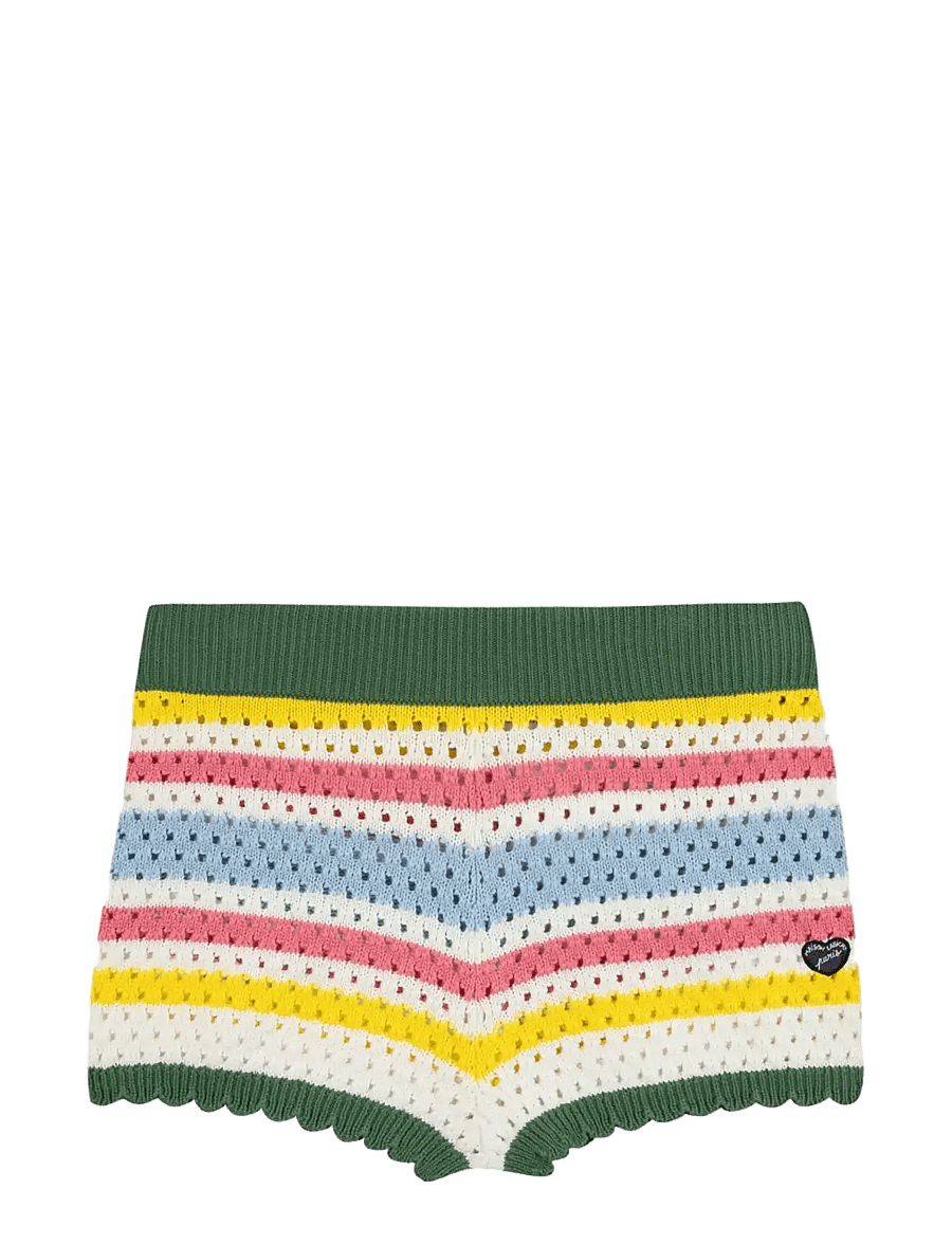 Maison Labiche - RECIPON PATCH COEUR - casual shorts - ivory multico - 1