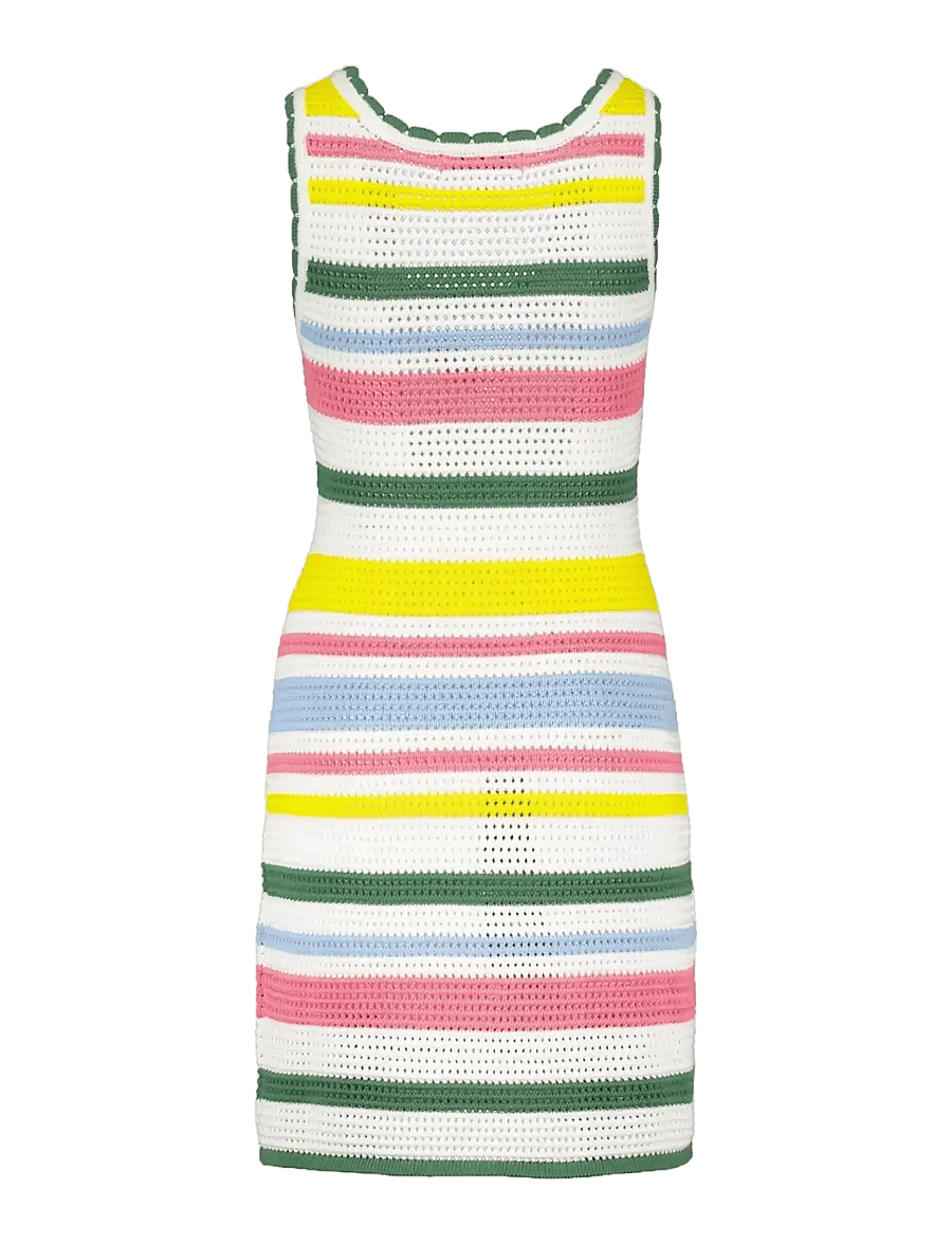 Maison Labiche - SACHE PATCH COEUR - sommerkleider - ivory multico - 2