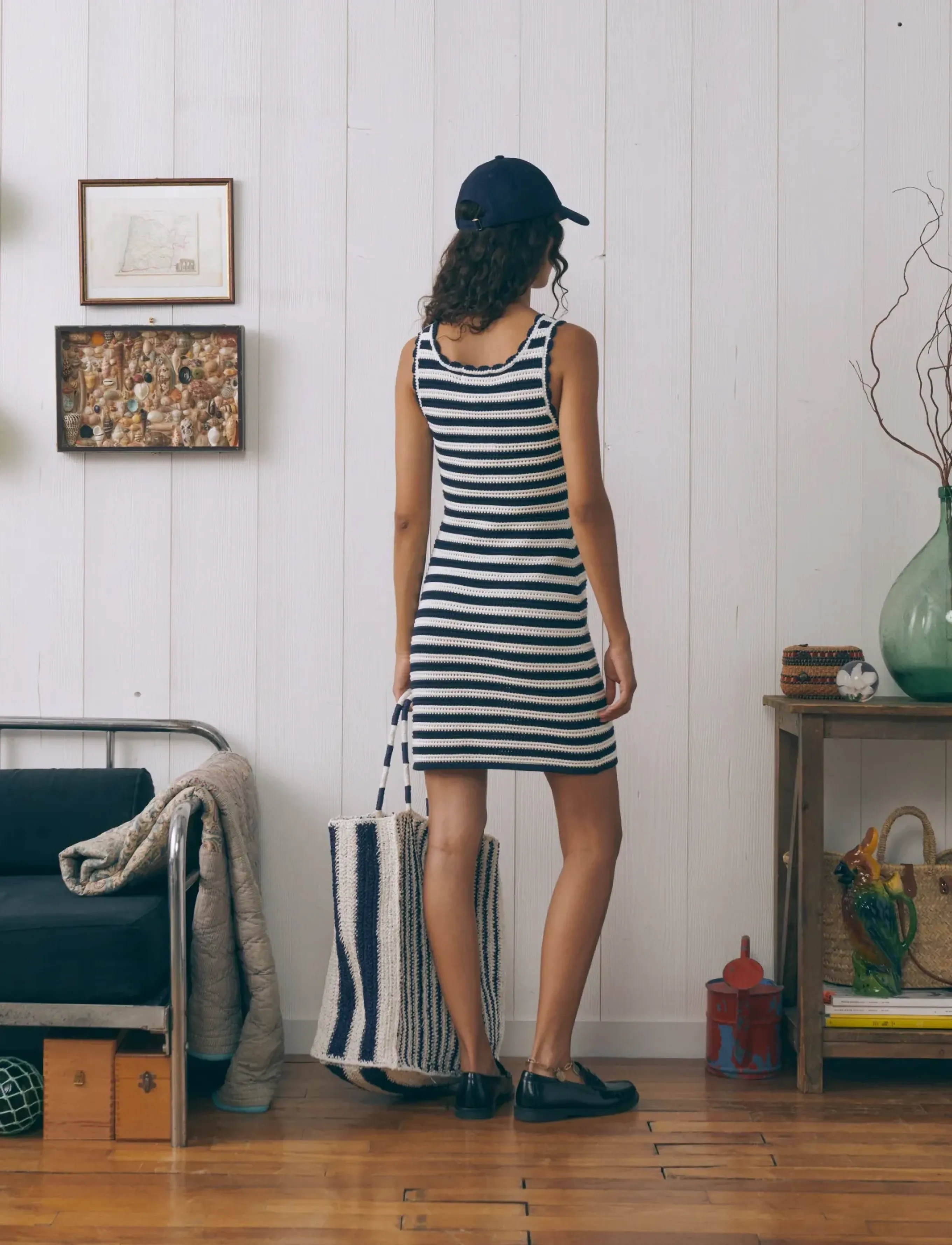 Maison Labiche - SACHE PATCH COEUR - sommerkleider - ivory multico - 3