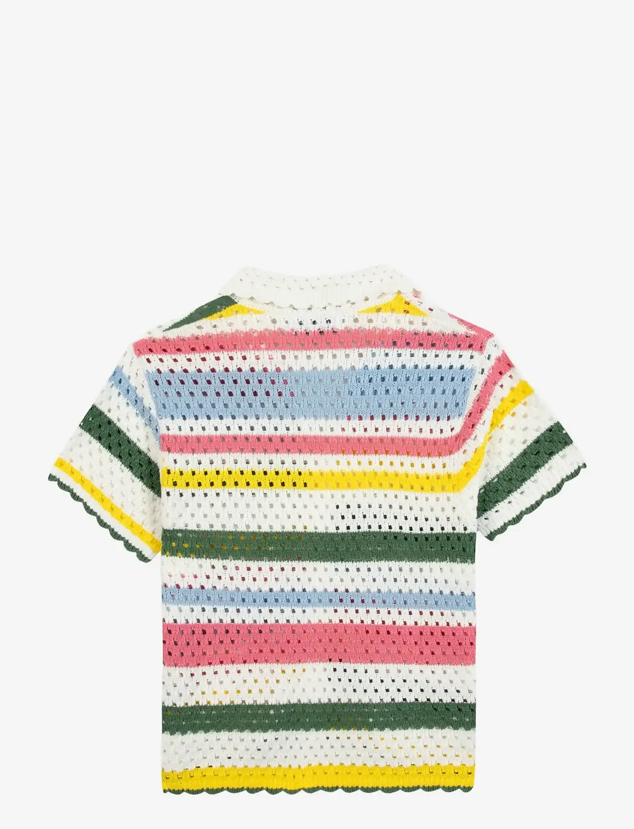 Maison Labiche - SOUCHIER MINI PATCH COEUR - kurzärmlige hemden - ivory multico - 1