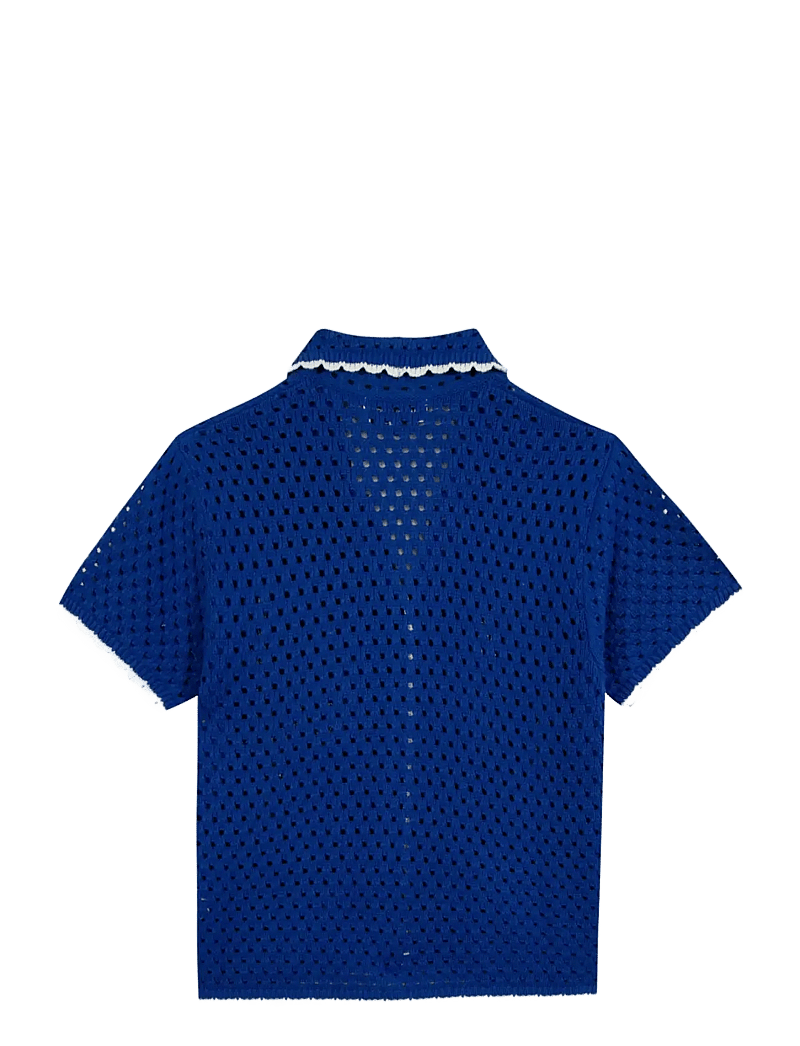 Maison Labiche - SOUCHIER CRAB - kurzärmlige hemden - greek blue - 2