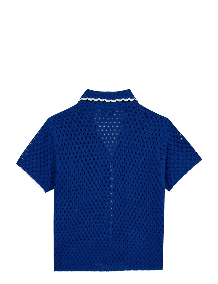 Maison Labiche - SOUCHIER CRAB - kurzärmlige hemden - greek blue - 2