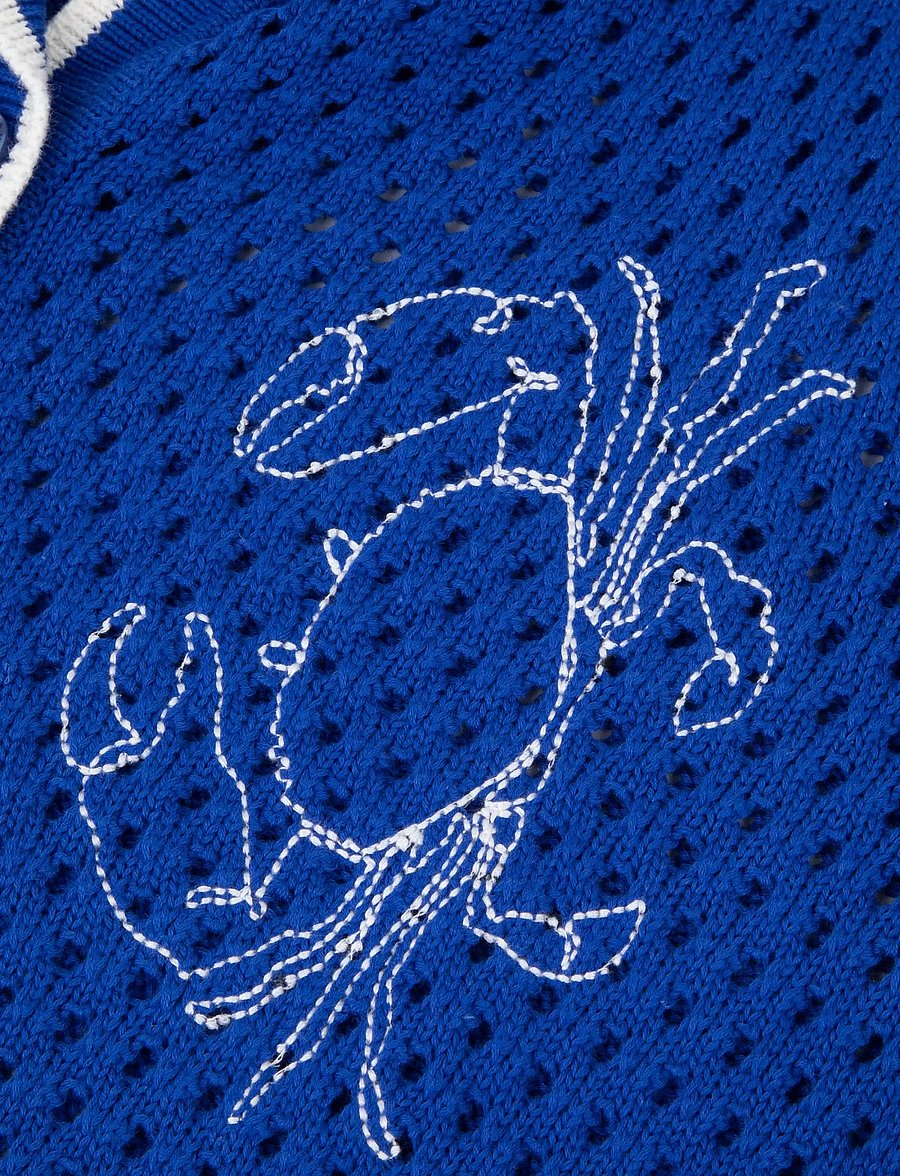 Maison Labiche - SOUCHIER CRAB - kurzärmlige hemden - greek blue - 5