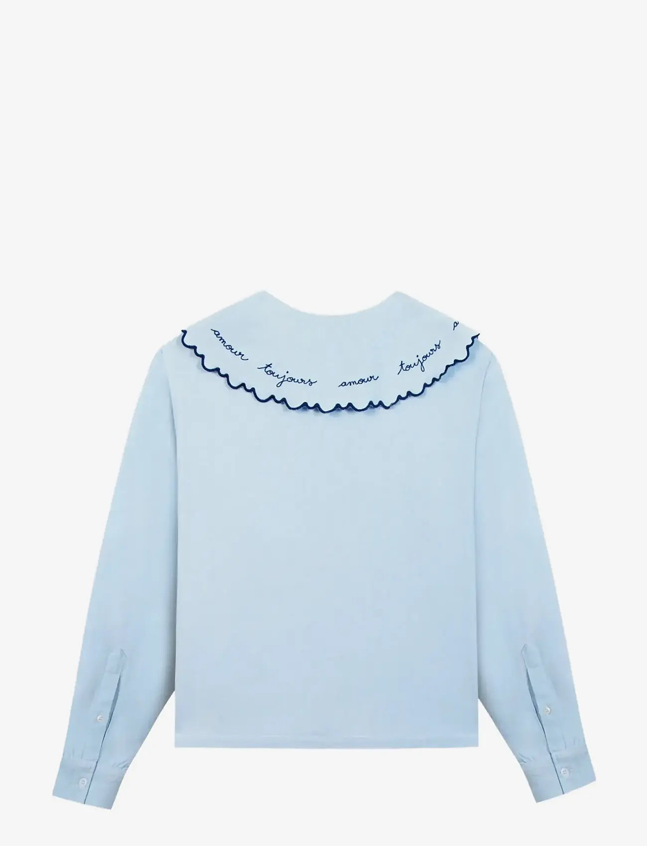 Maison Labiche - SOURDIERE AMOUR TOUJOURS - long-sleeved shirts - denim bleached - 1