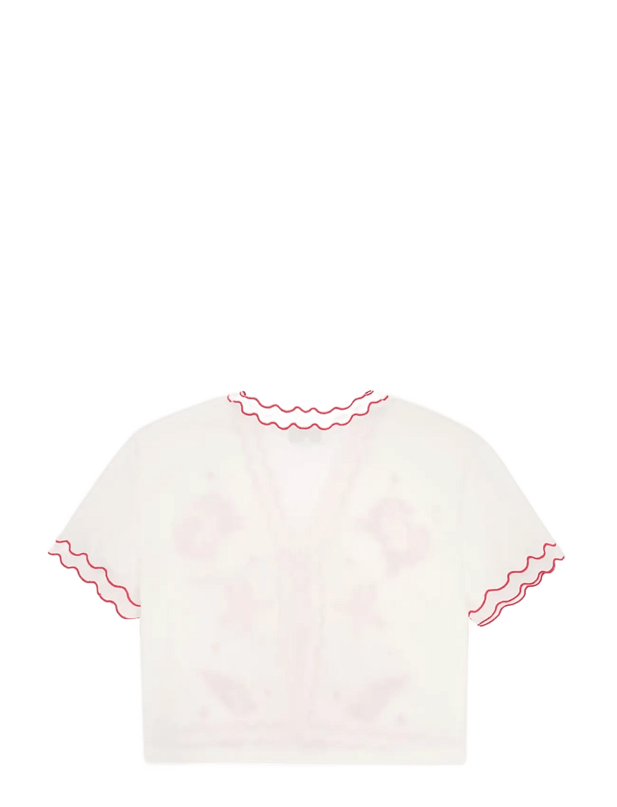 Maison Labiche - VENEUR SEASHELLS - kurzärmlige hemden - linen off white - 2