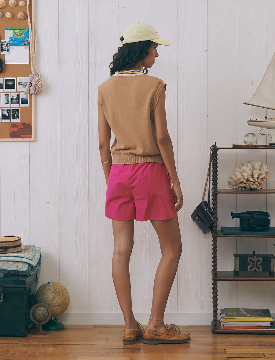 Maison Labiche - VERMENOUZE POPLIN WASHED - casual shorts - paradise pink - 3