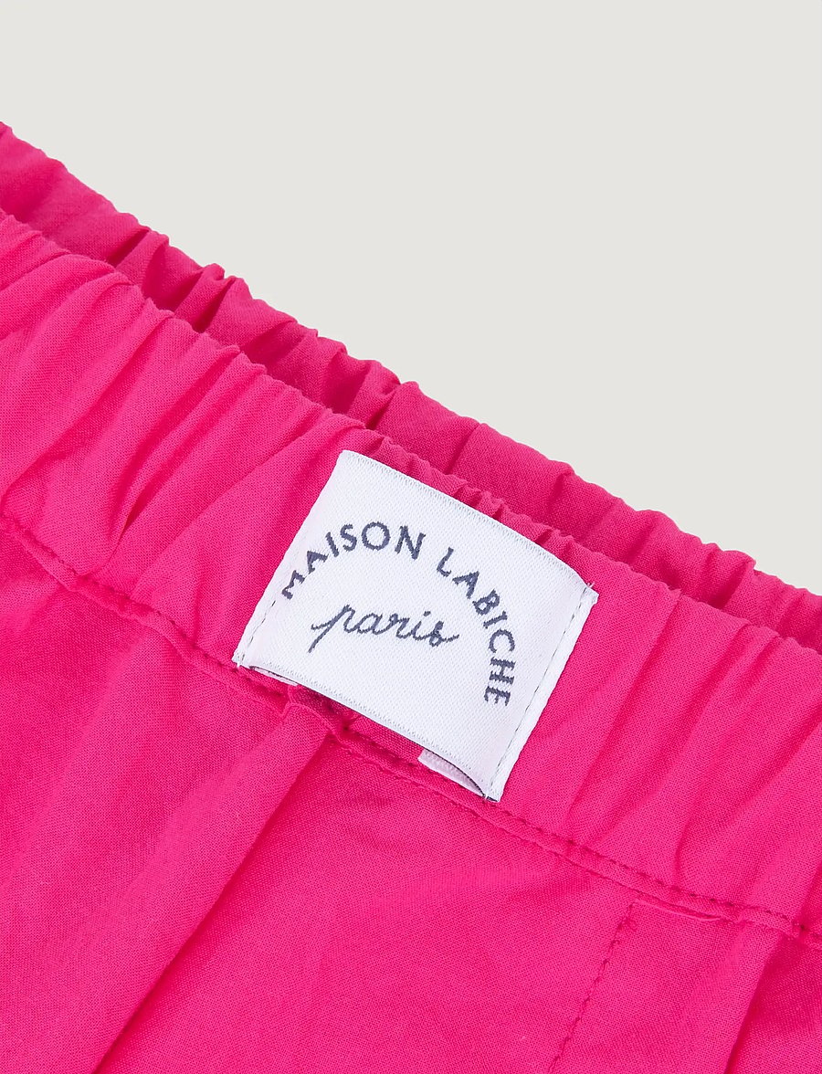Maison Labiche - VERMENOUZE POPLIN WASHED - casual shorts - paradise pink - 4