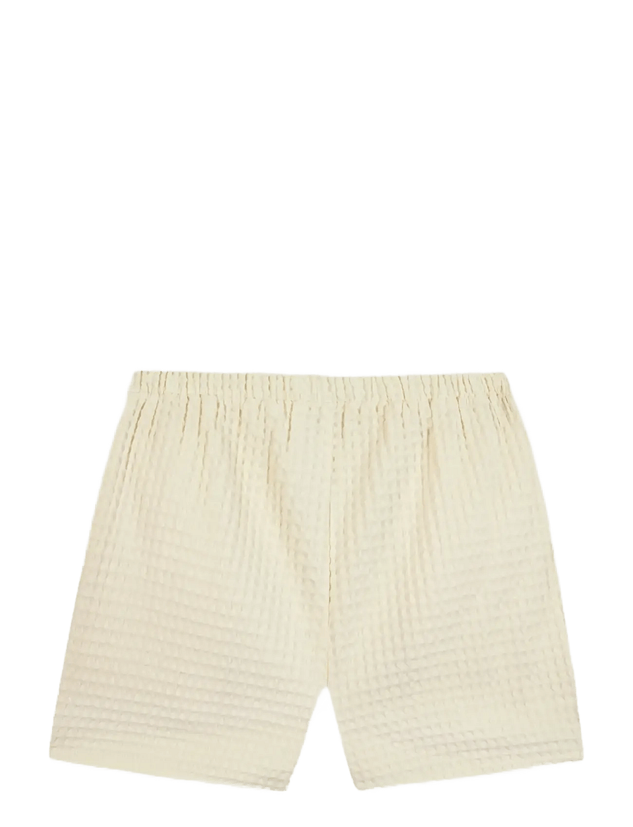 Maison Labiche - VERMENOUZE WAFFLE - sweatshorts - big waffle off white - 2