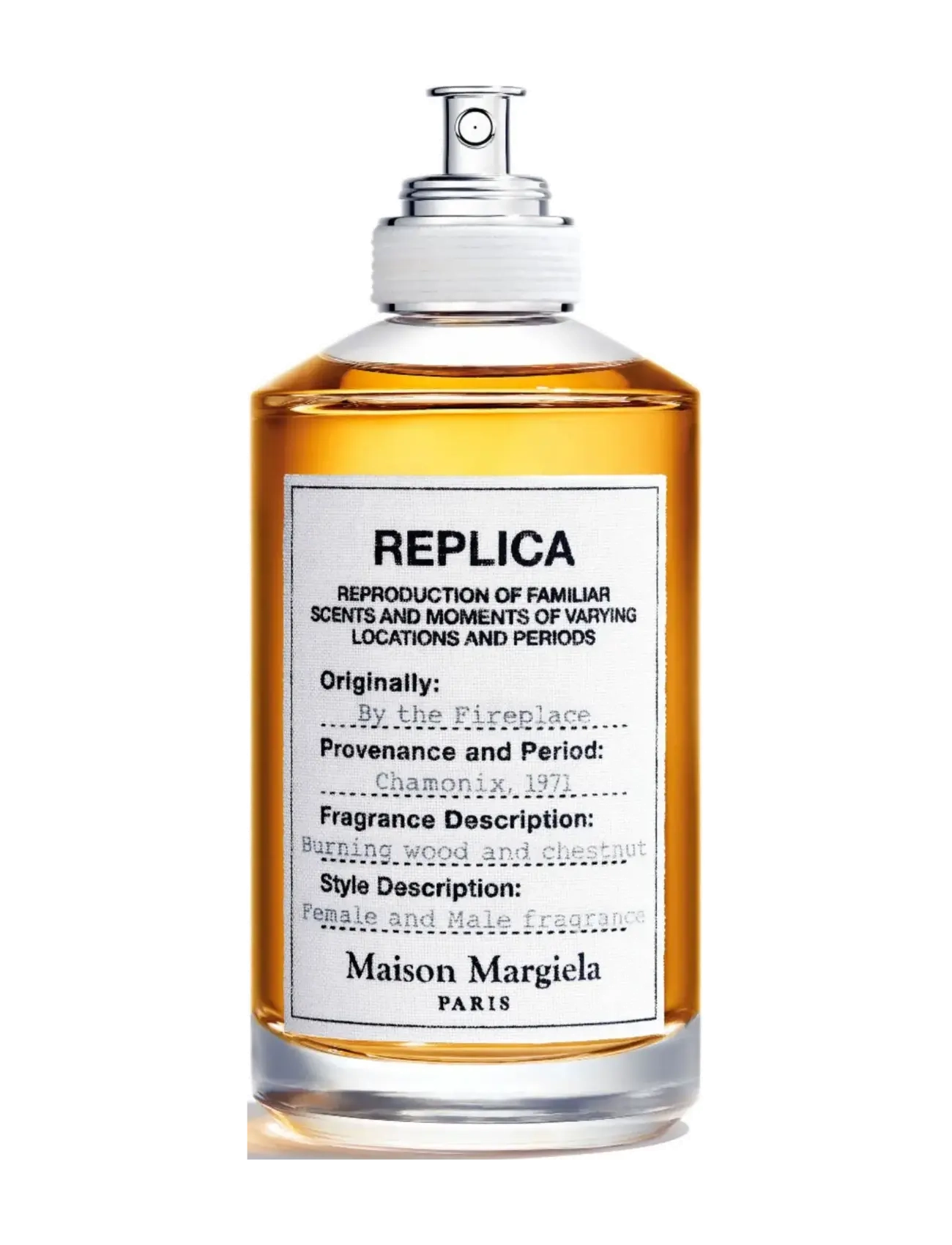 Maison Margiela Replica By The Fireplace Eau De Toilette 100Ml, Eau de Toilette, Nude, Str: 100 ML
