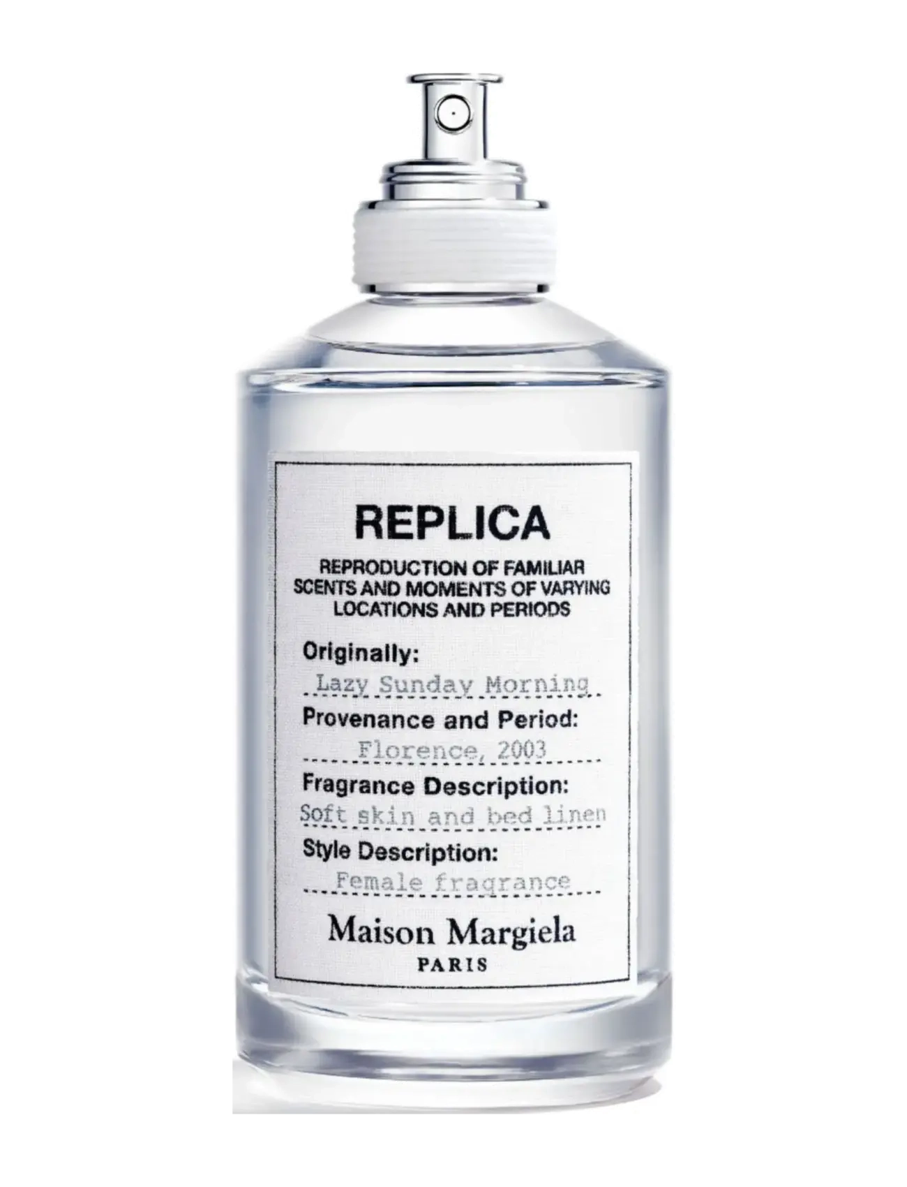 Maison Margiela REPLICA FRAGRANCE Eau de toilette Lazy Sunday Morning 100.00 ML - Parfymer & dofter - null / undefined