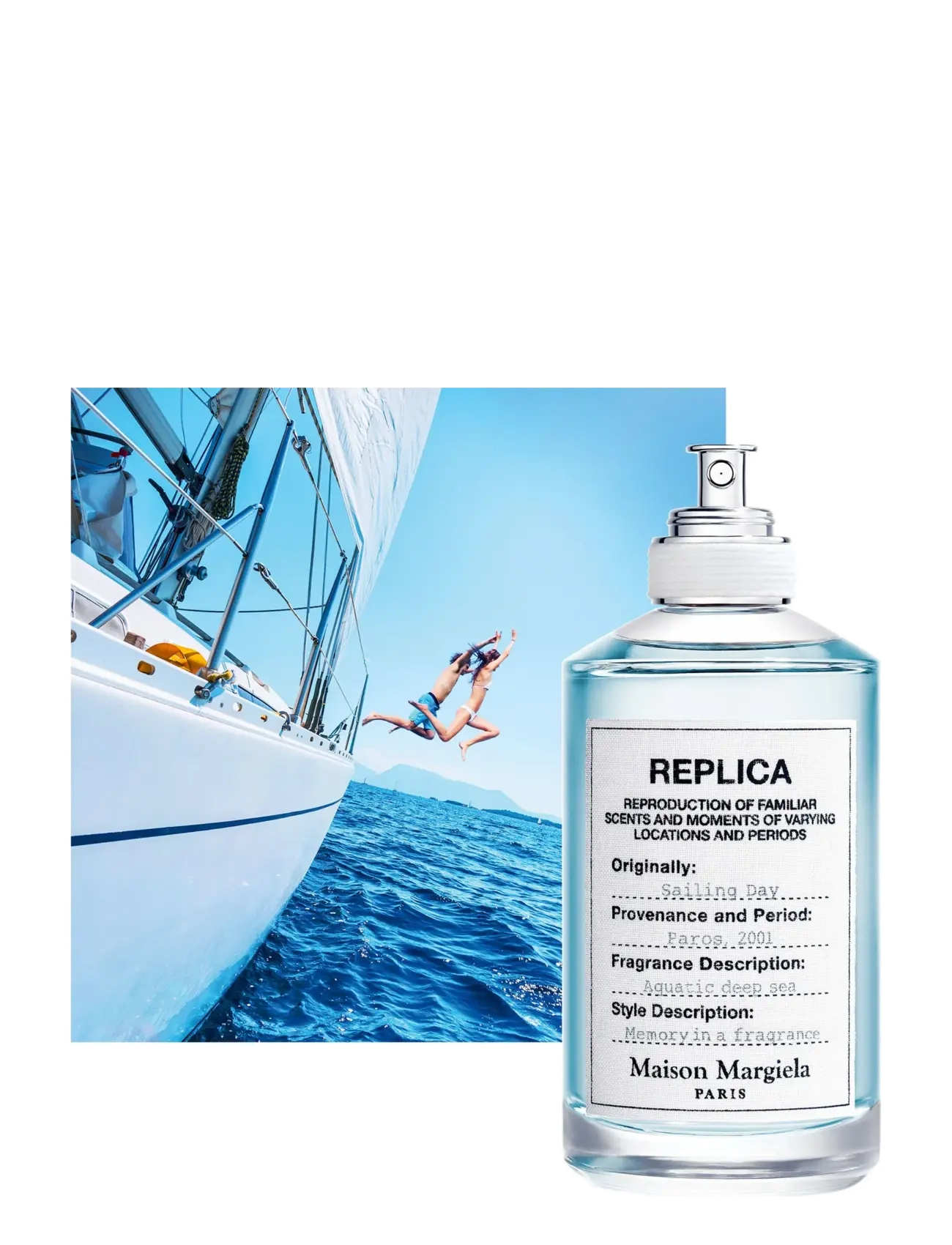 Maison Margiela - REPLICA FRAGRANCE Eau de toilette Sailing Day 100.00 ML - bliv klar til date night - clear - 1