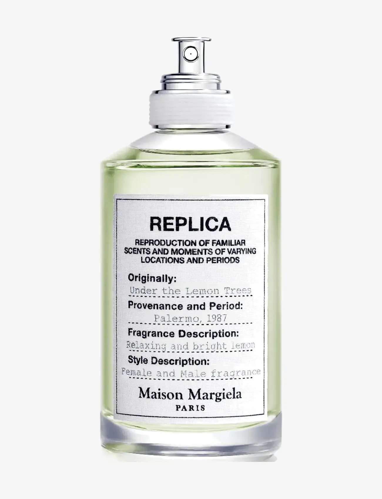 Maison Margiela - REPLICA FRAGRANCE Eau de toilette Under the Lemon Tree 100.00 ML - til hende  - clear - 0