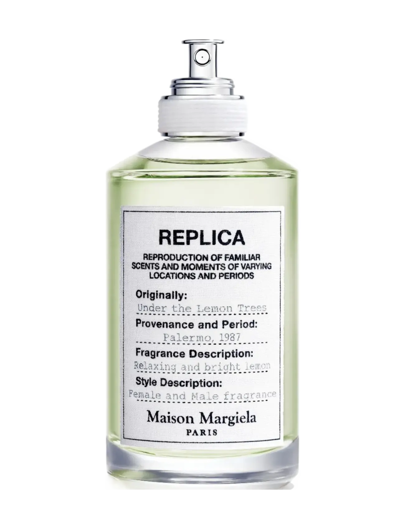 Maison Margiela REPLICA FRAGRANCE Eau de toilette Under the Lemon Tree 100.00 ML - Maison Margiela - null / undefined