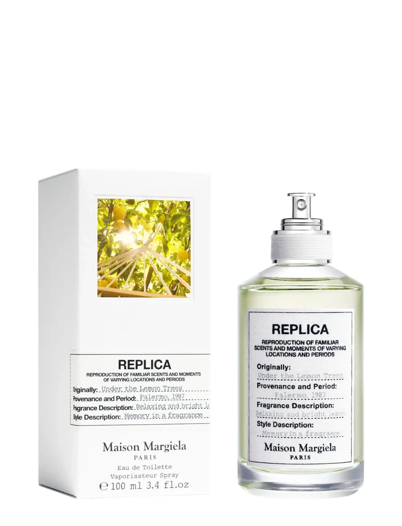 Maison Margiela - REPLICA FRAGRANCE Eau de toilette Under the Lemon Tree 100.00 ML - til hende  - clear - 1