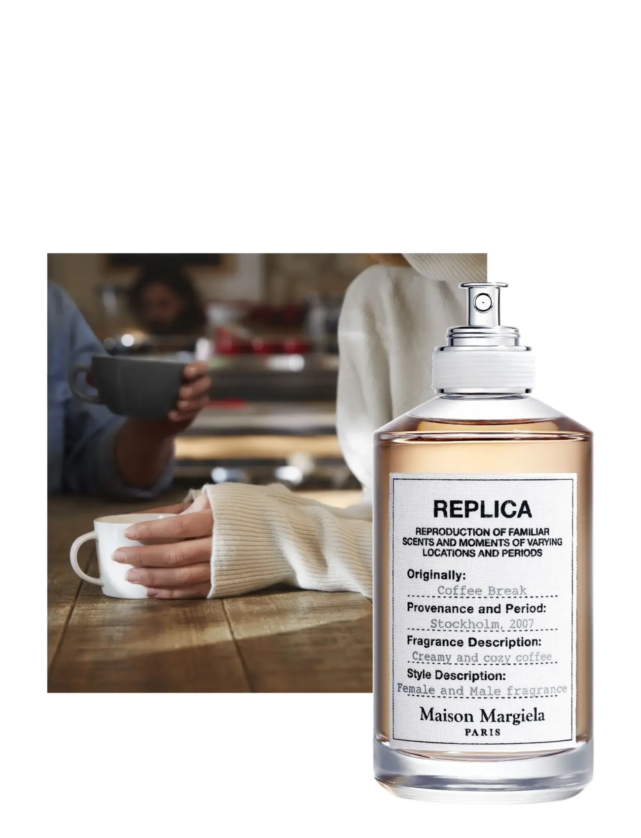 Maison Margiela - REPLICA FRAGRANCE Eau de toilette Coffee Break 100.00 ML - till honom  - clear - 1