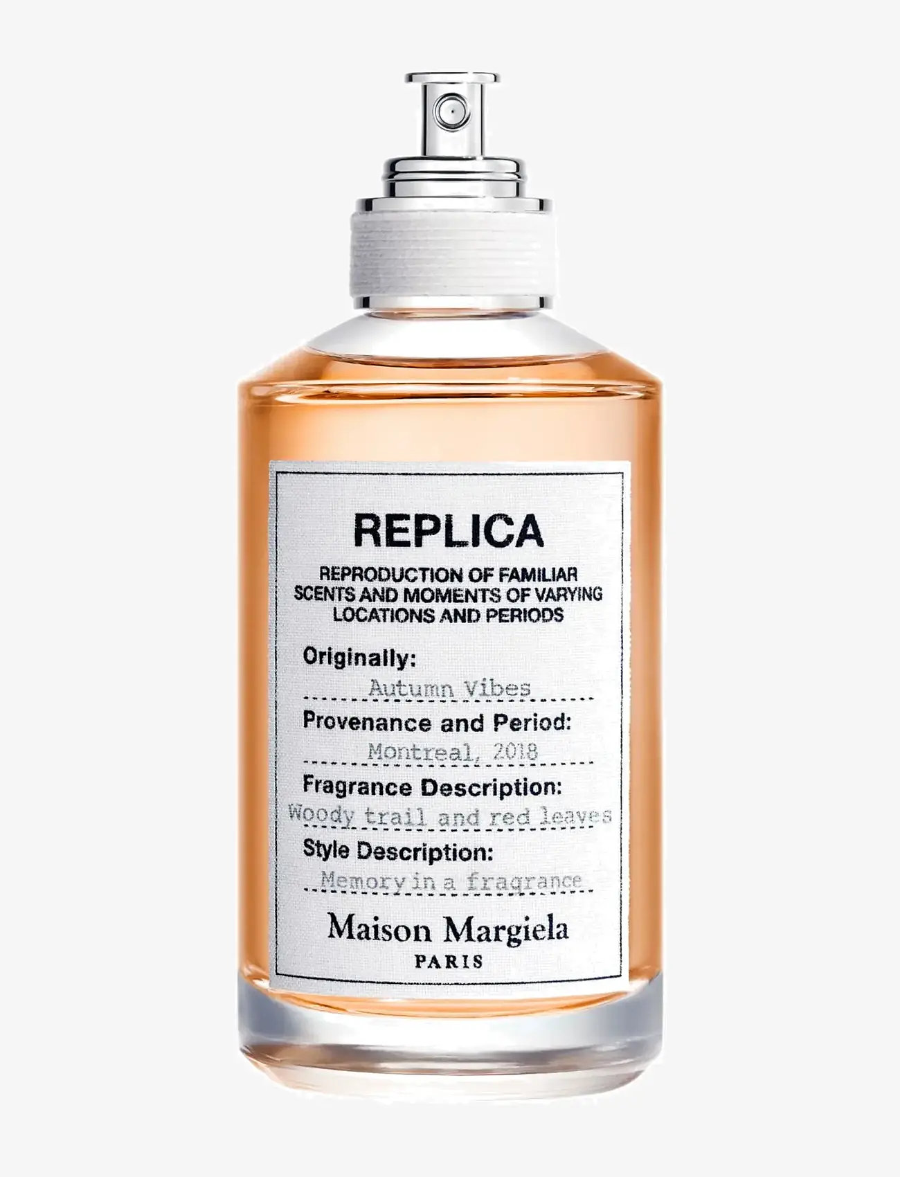 Maison Margiela - Maison Margiela REPLICA Autumn Vibes Eau de Toilette 100ml - parfym - clear - 1
