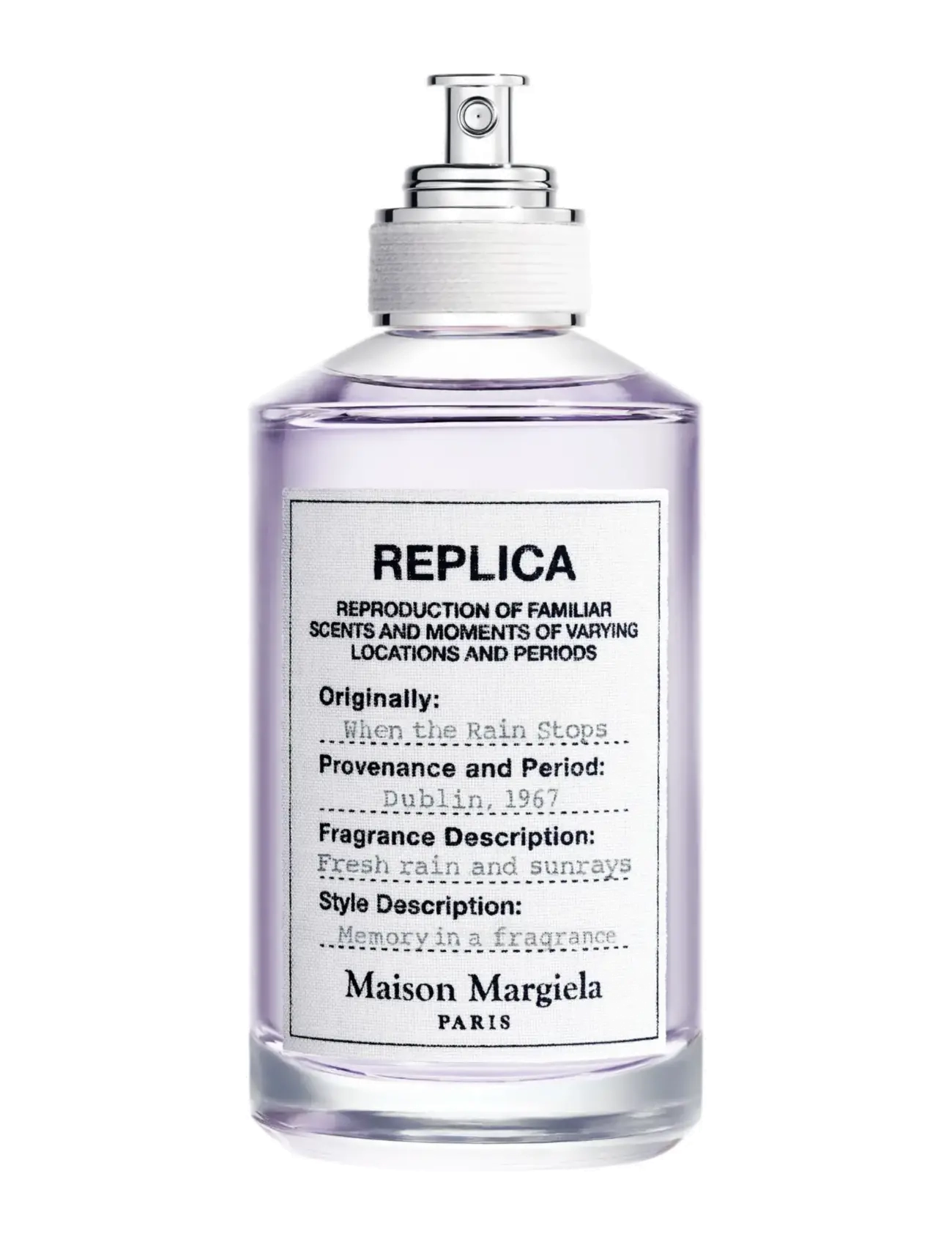 Maison Margiela - REPLICA FRAGRANCE Eau de toilette When the Rain Stops 100.00 ML - bliv klar til date night - clear - 1