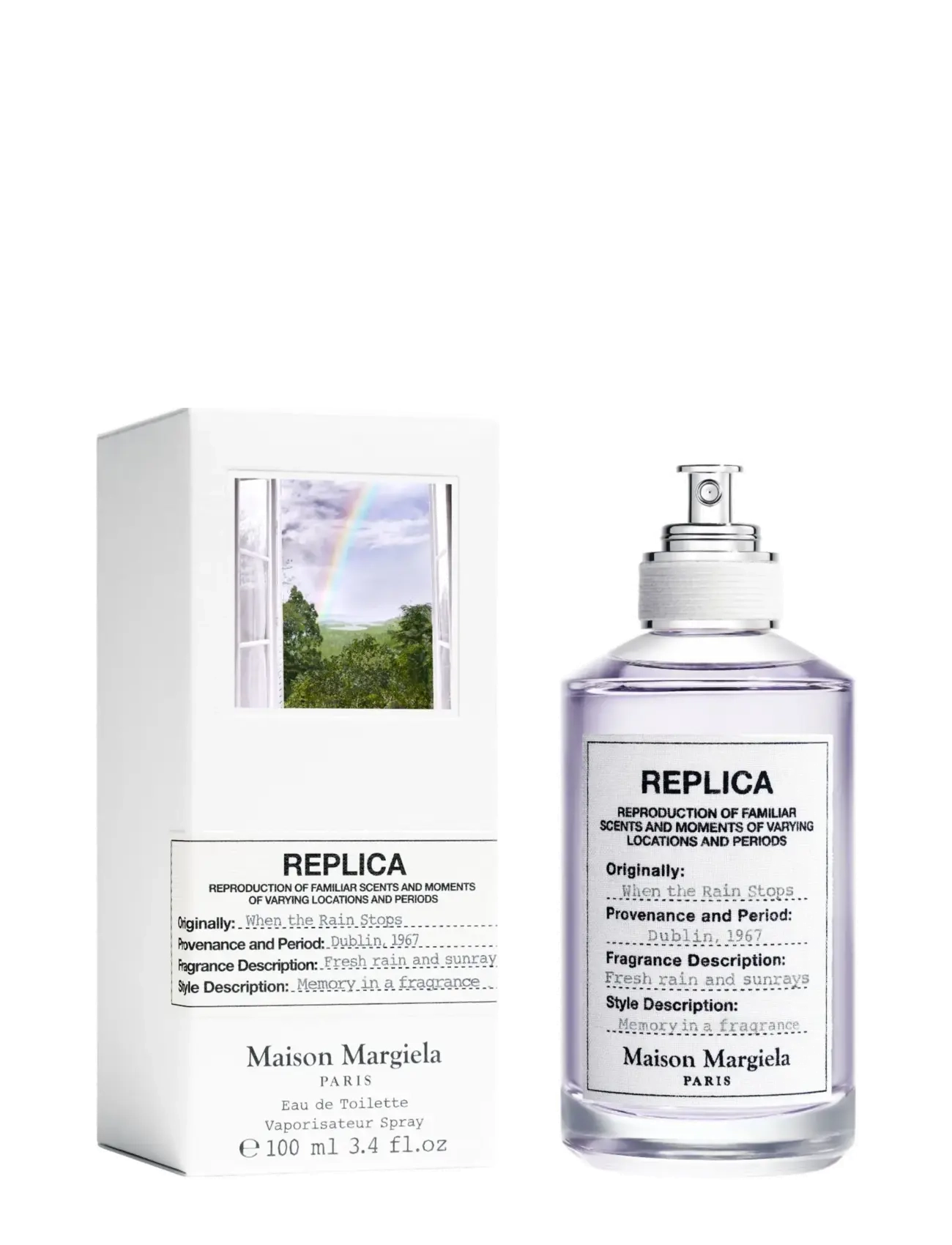 Maison Margiela - REPLICA FRAGRANCE Eau de toilette When the Rain Stops 100.00 ML - bliv klar til date night - clear - 2
