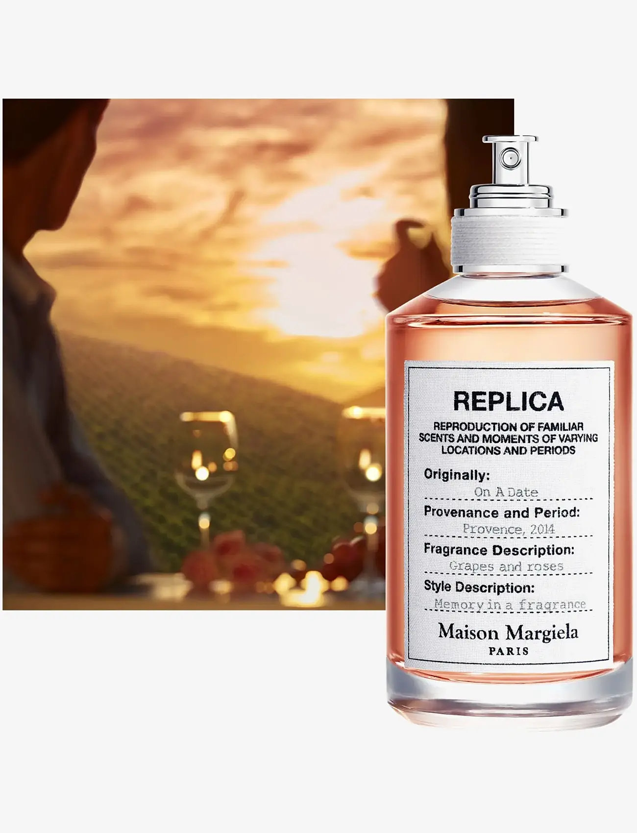 Maison Margiela - MM REP ON A DATE EDT  V100ML - till henne  - clear - 1