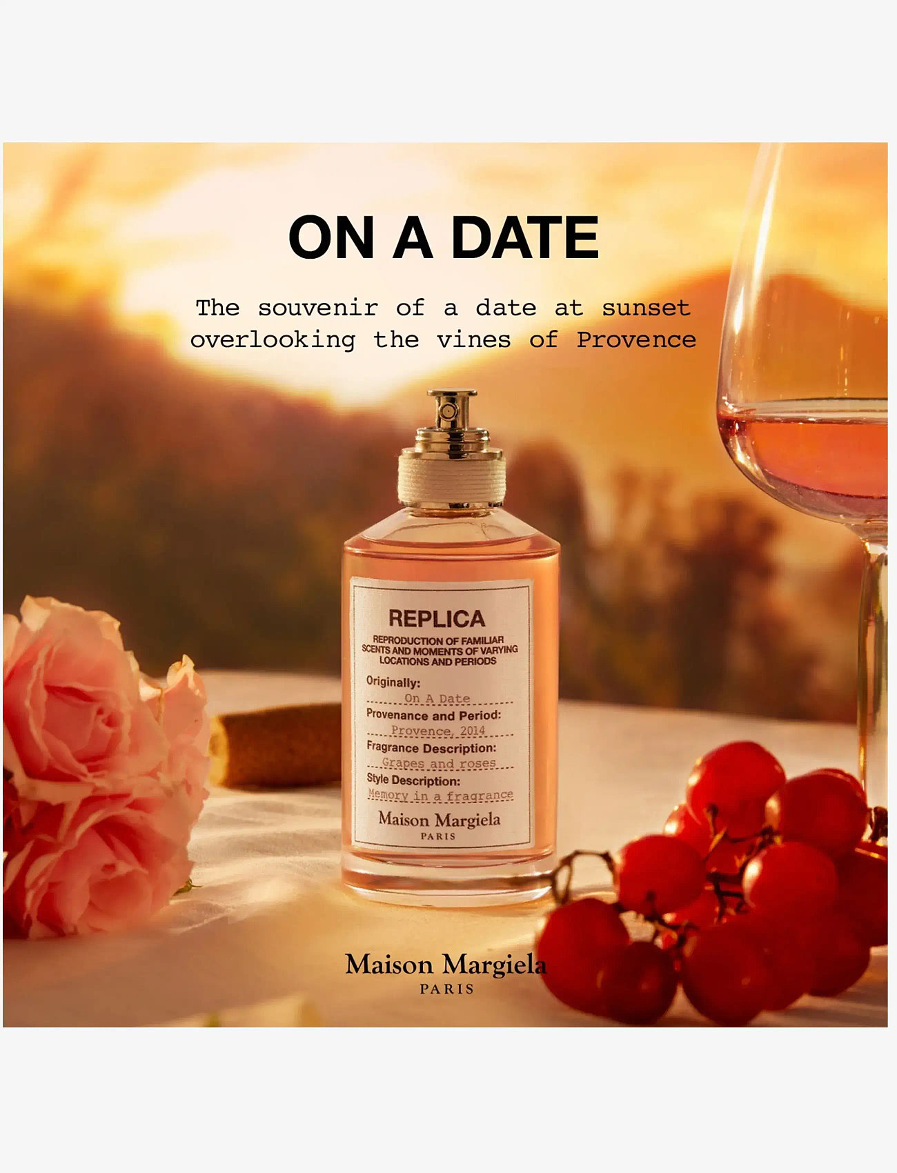 Maison Margiela - MM REP ON A DATE EDT  V100ML - till henne  - clear - 2