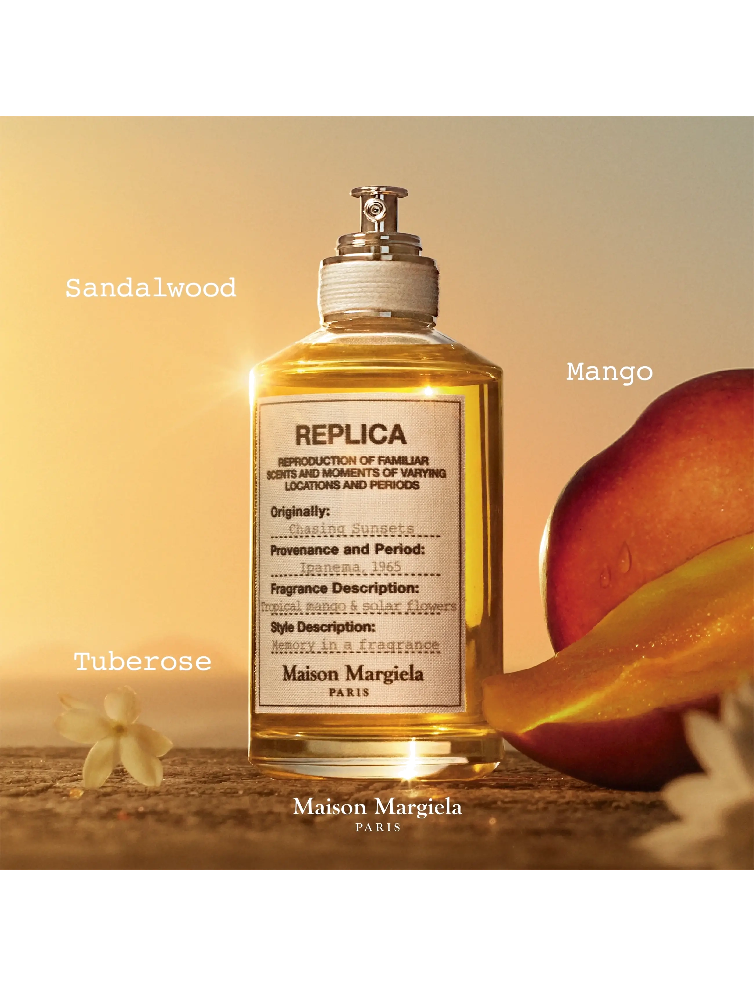 Maison Margiela - REPLICA FRAGRANCE Chasing sunsets eau de toilette - til ham  - clear - 2