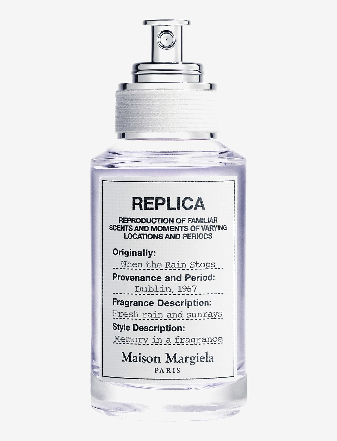 Maison Margiela - Maison Margiela REPLICA When the Rain Stops Eau de Toilette 30ml - redo för date night - clear - 1