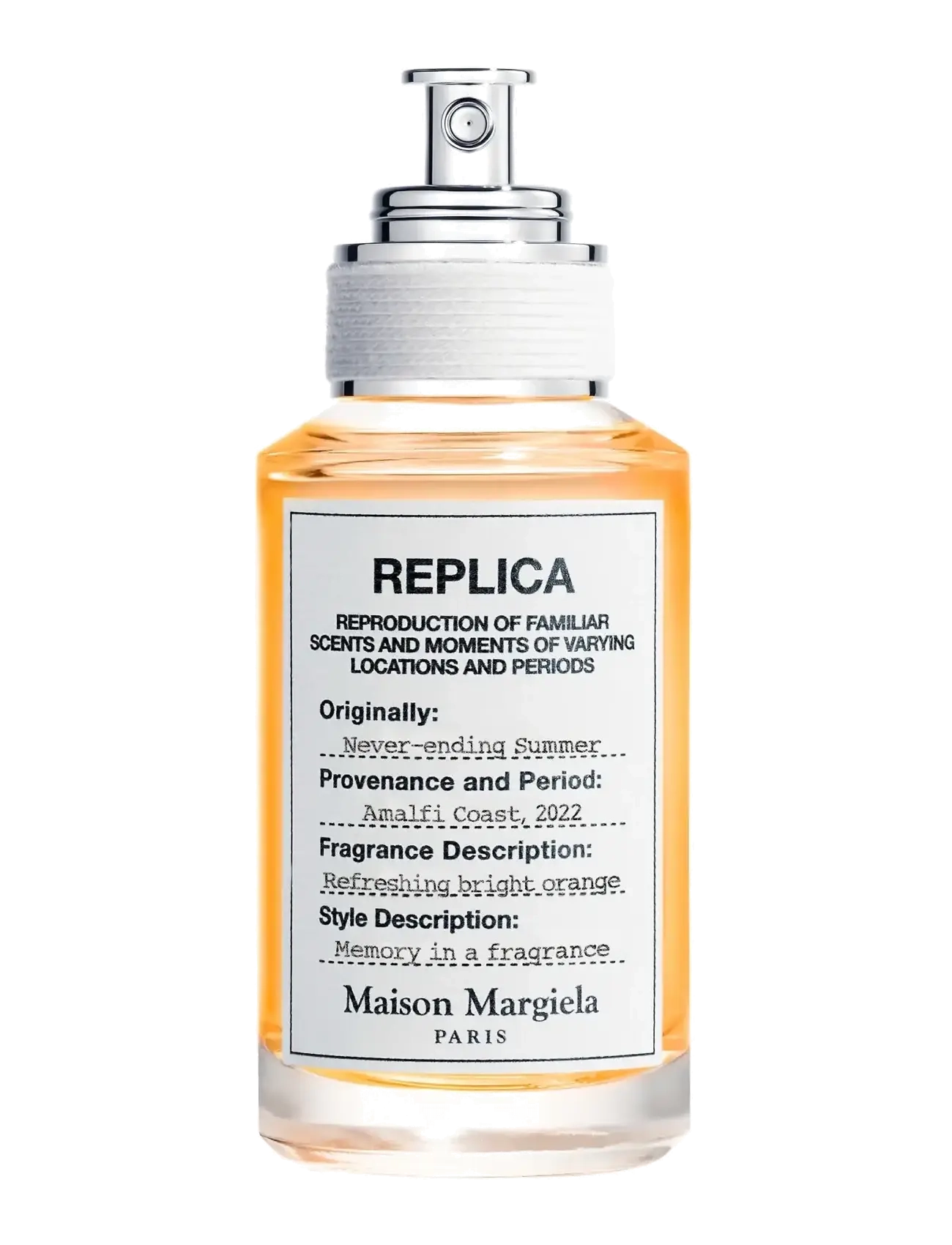 Maison Margiela REPLICA FRAGRANCE Eau de toilette Never Ending Summer 30.00 ML - Til ham - CLEAR / undefined