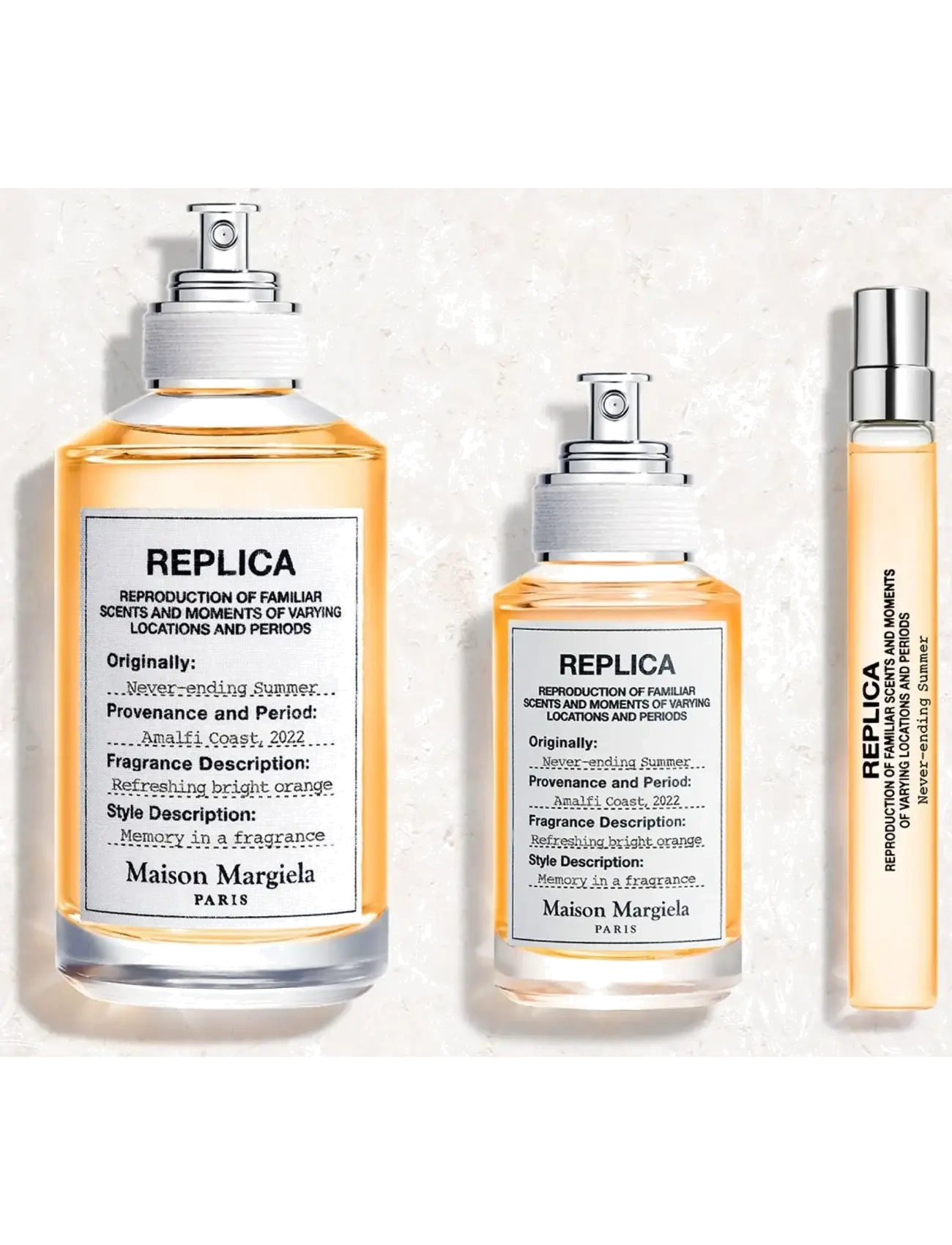 Maison Margiela - REPLICA FRAGRANCE Eau de toilette Never Ending Summer 30.00 ML - til ham  - clear - 4