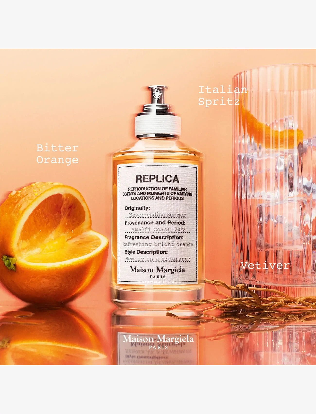 Maison Margiela - REPLICA FRAGRANCE Eau de toilette Never Ending Summer 100.00 ML - til ham  - clear - 2