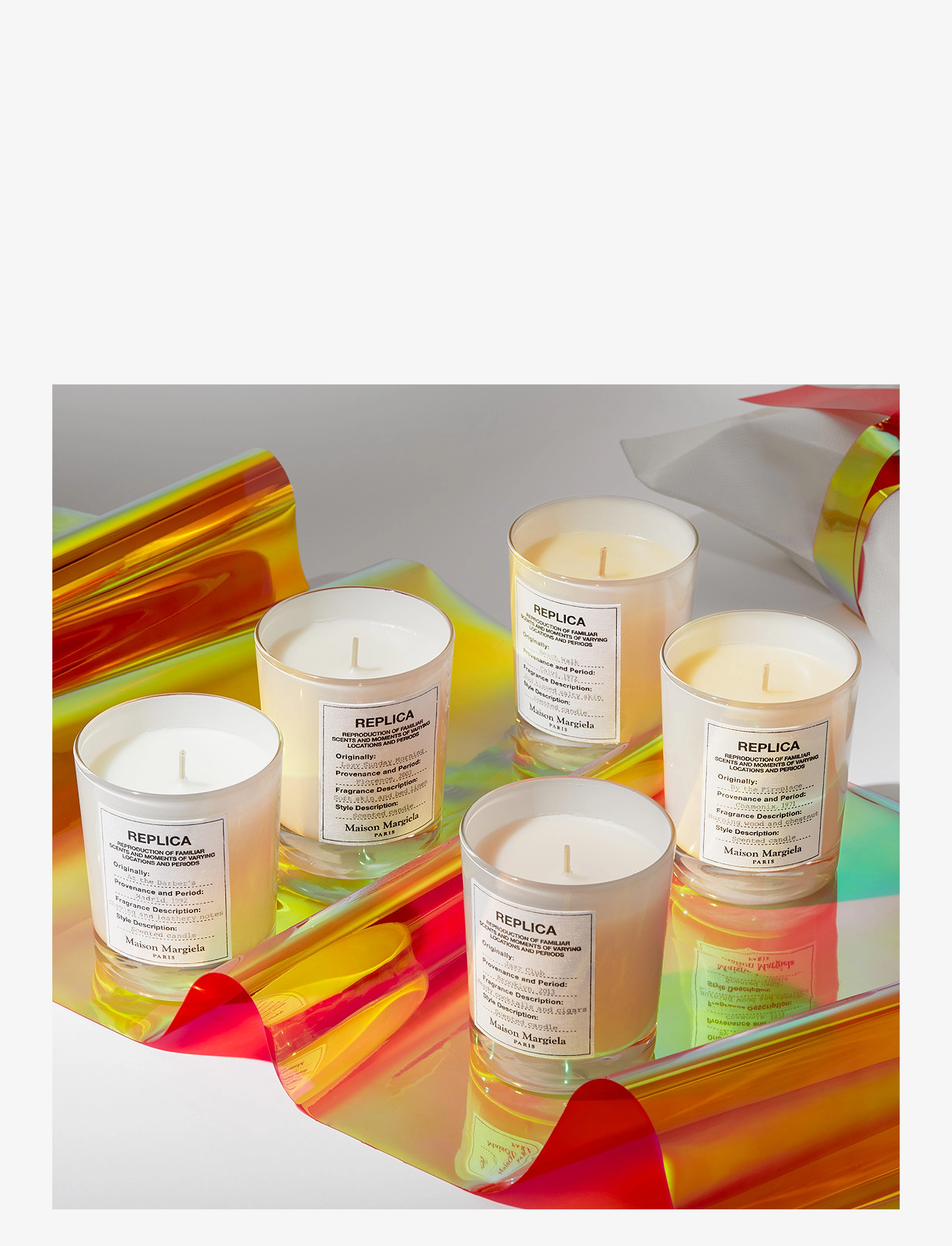 Maison Margiela - Maison Margiela REPLICA Jazz Club Candle 165g - over 500 kr - clear - 2