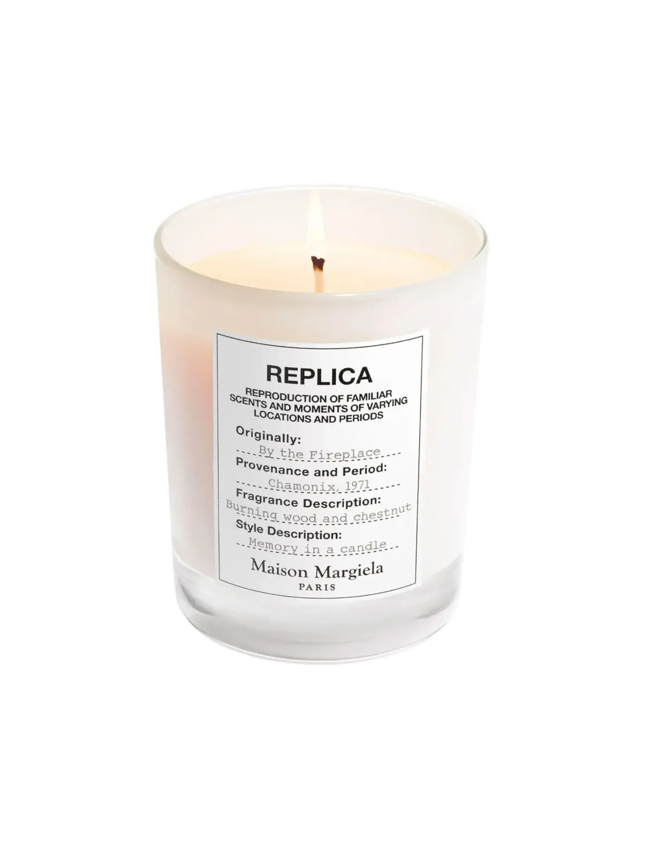 Maison Margiela REPLICA CANDLE By the Fireplace - Mors dag-presenter - CLEAR / undefined