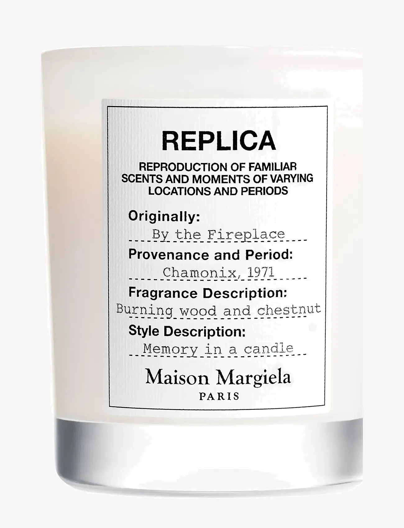 Maison Margiela - REPLICA CANDLE By the Fireplace - Över 500 kr - clear - 2