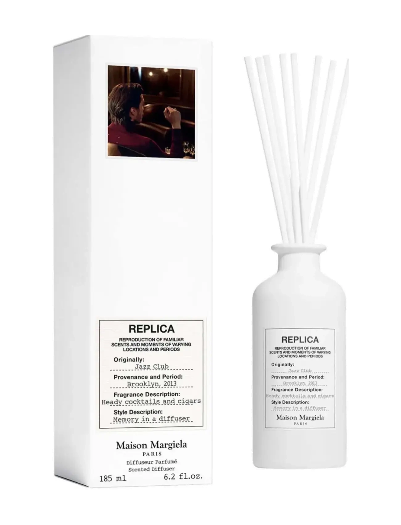 Maison Margiela - REPLICA DIFFUSER Jazz Club 185.00 ML - doftpinnar - clear - 1