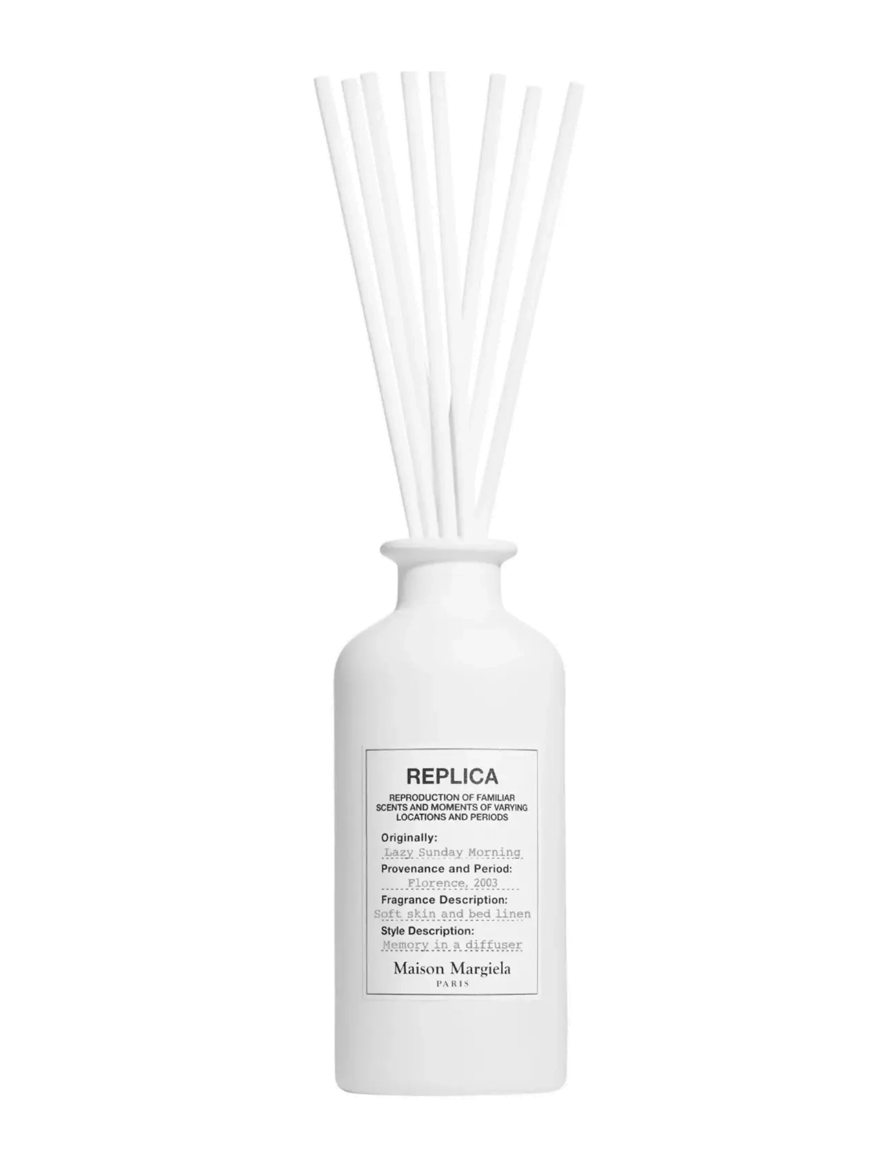 Maison Margiela REPLICA DIFFUSER Lazy Sunday Morning 185.00 ML - Maison Margiela - CLEAR / undefined